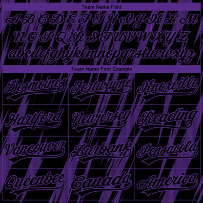 Custom Stitched Black Black-Purple 3D Pattern Design Leopardo Sports Pullover Sweatshirt Hoodie