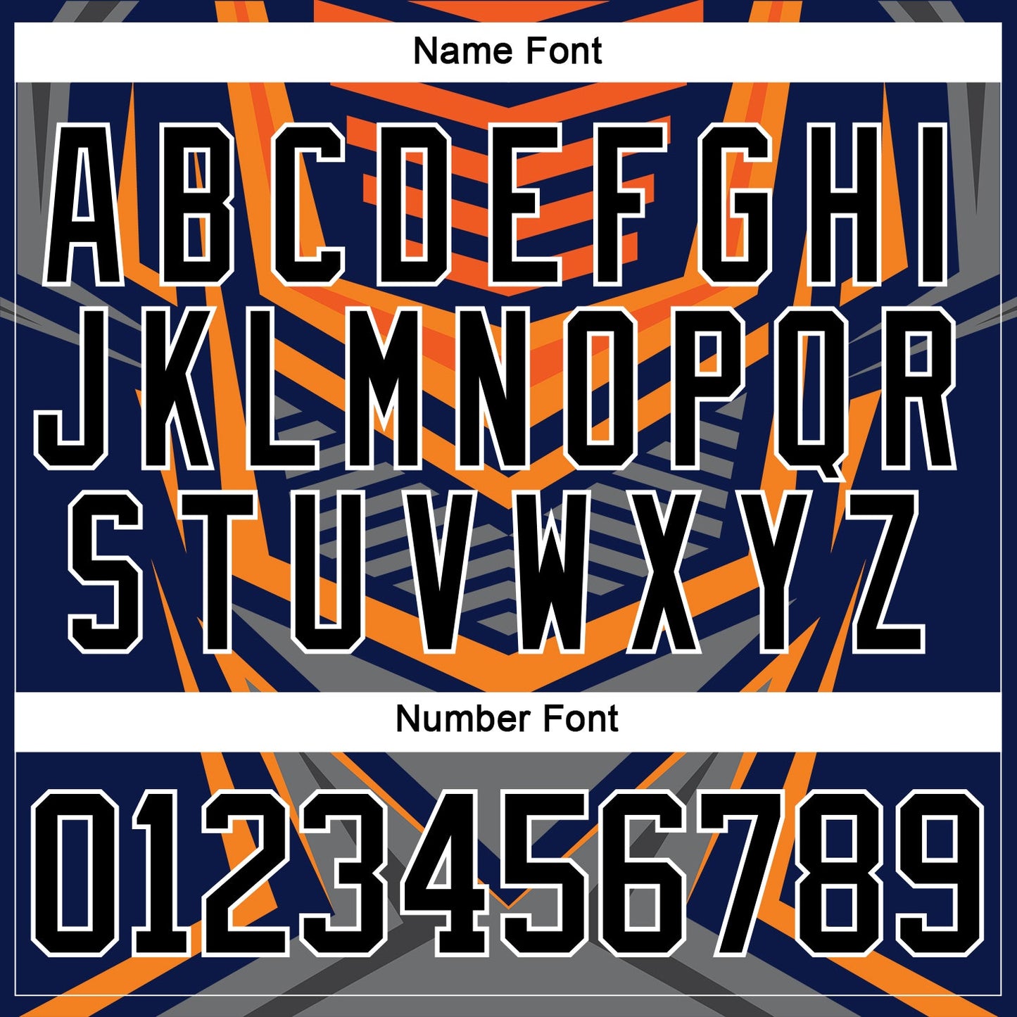 Custom Gray Black Orange-White 3D Pattern Cyber Mecha E-sport Hockey Jersey