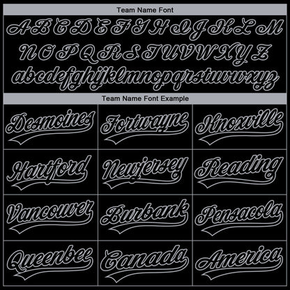 Custom Stitched Black Gray E-sports Pattern Pullover Sweatshirt Hoodie