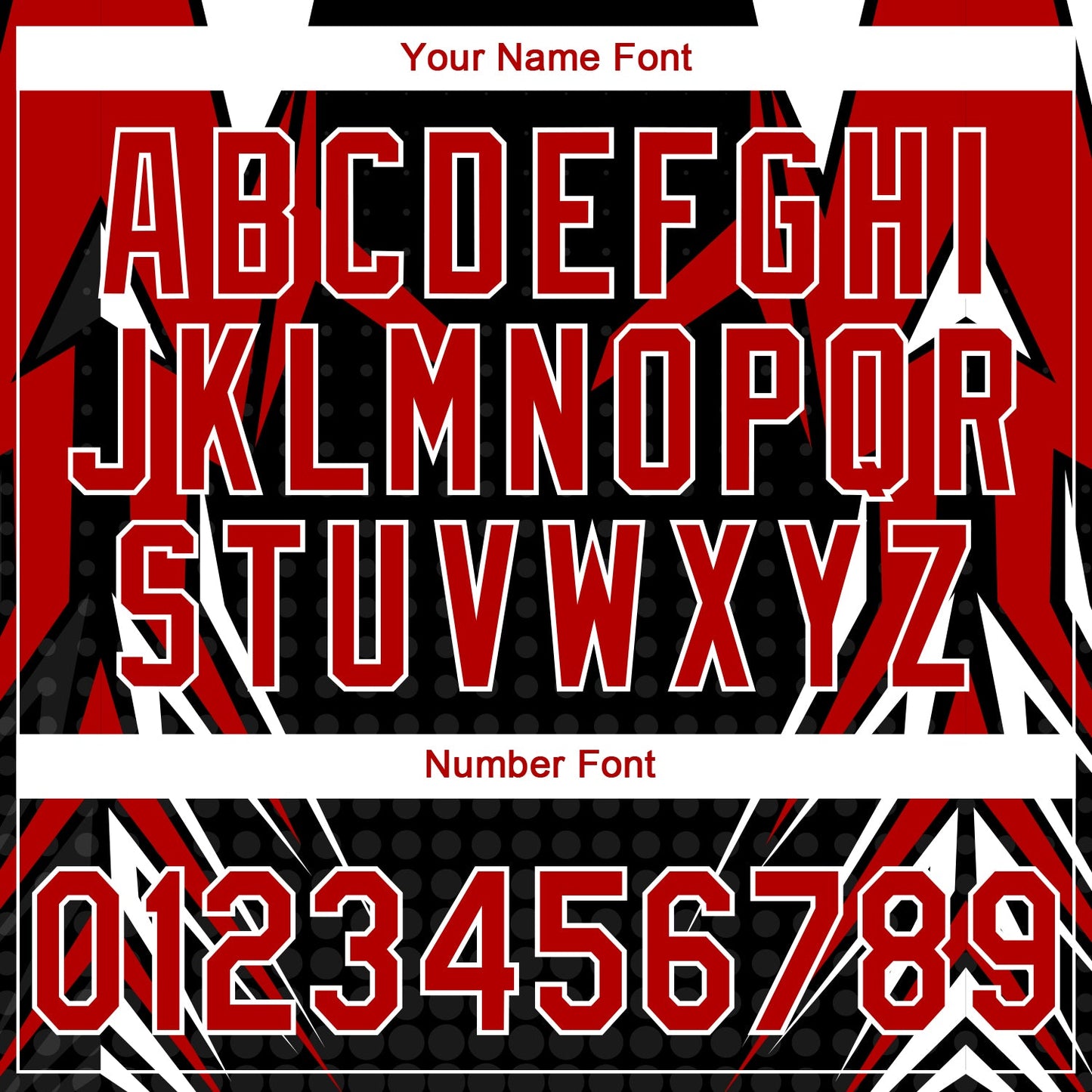 Custom Stitched Red Black-White E-sports Pattern Pullover Sweatshirt Hoodie