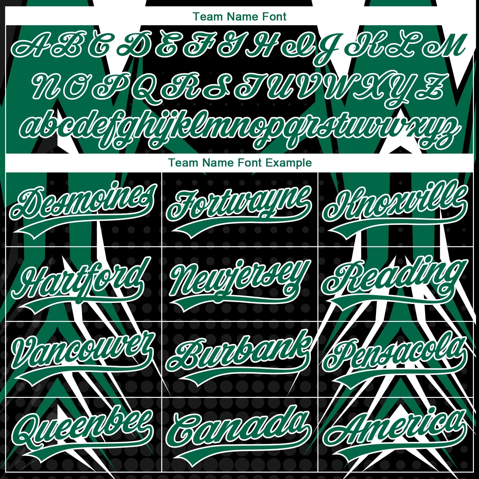 Custom Stitched Kelly Green Black-White E-sports Pattern Pullover Sweatshirt Hoodie