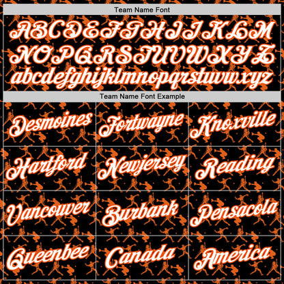 Custom Stitched Black White Orange-Red Baseball Game Day Cincinnati Inspired Sports Pullover Sweatshirt Hoodie
