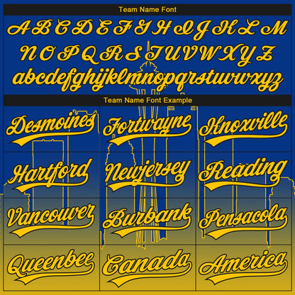 Custom Stitched Royal Yellow-Black Gradient Fashion Seattle City Edition Sports Pullover Sweatshirt Hoodie