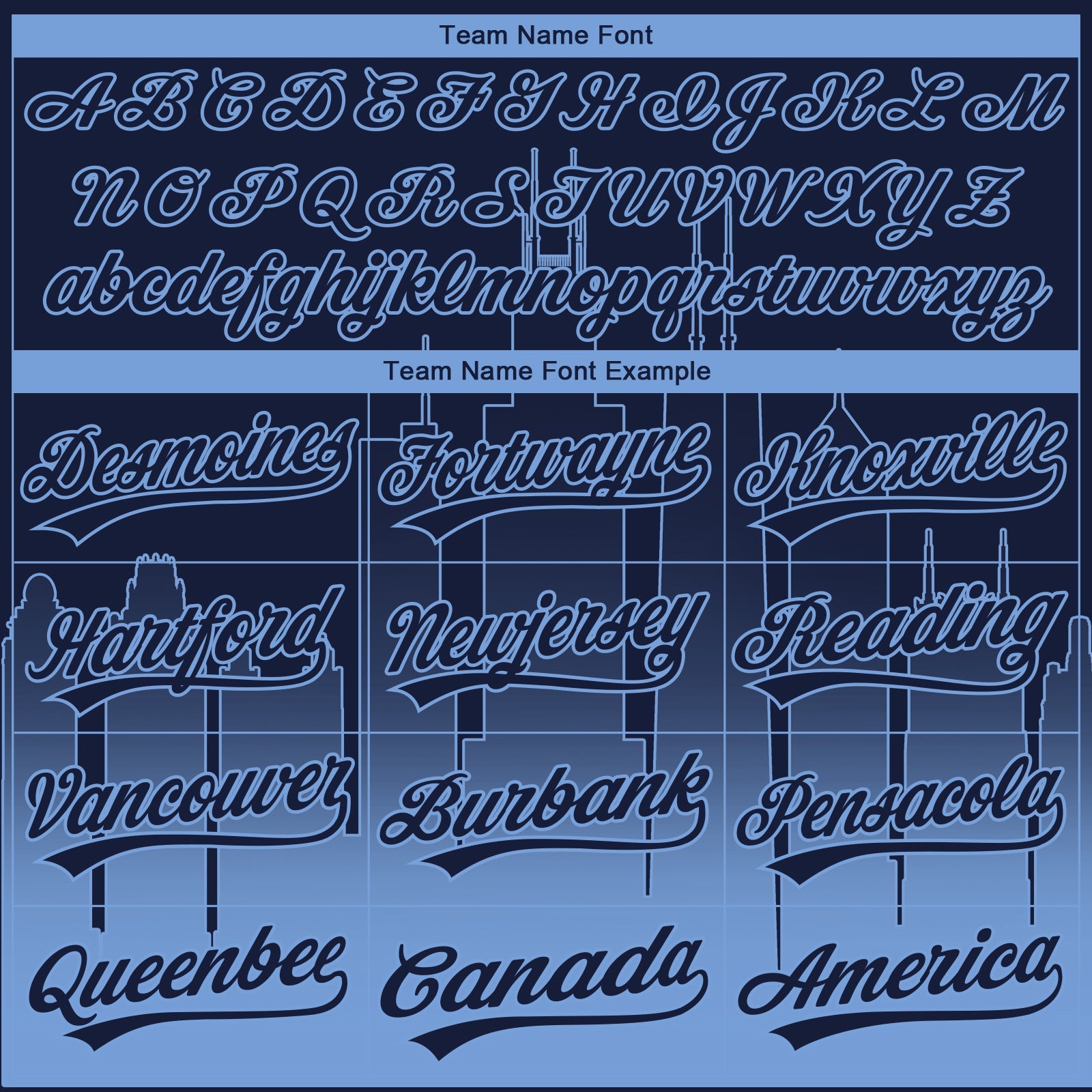Custom Stitched Navy Light Blue Gradient Fashion Chicago City Edition Sports Pullover Sweatshirt Hoodie