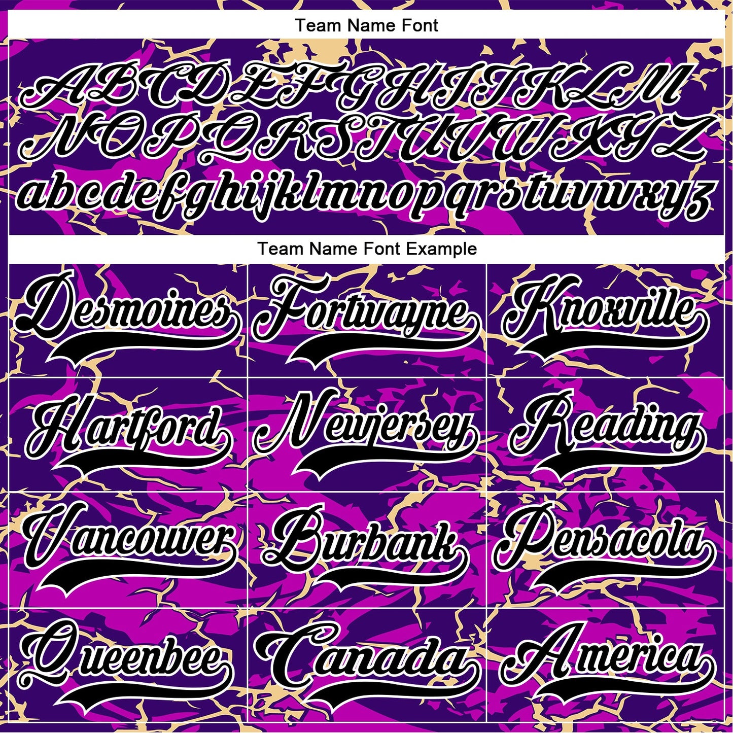 Custom Purple Black Cream-White Lightning Hockey Lace Neck Jersey