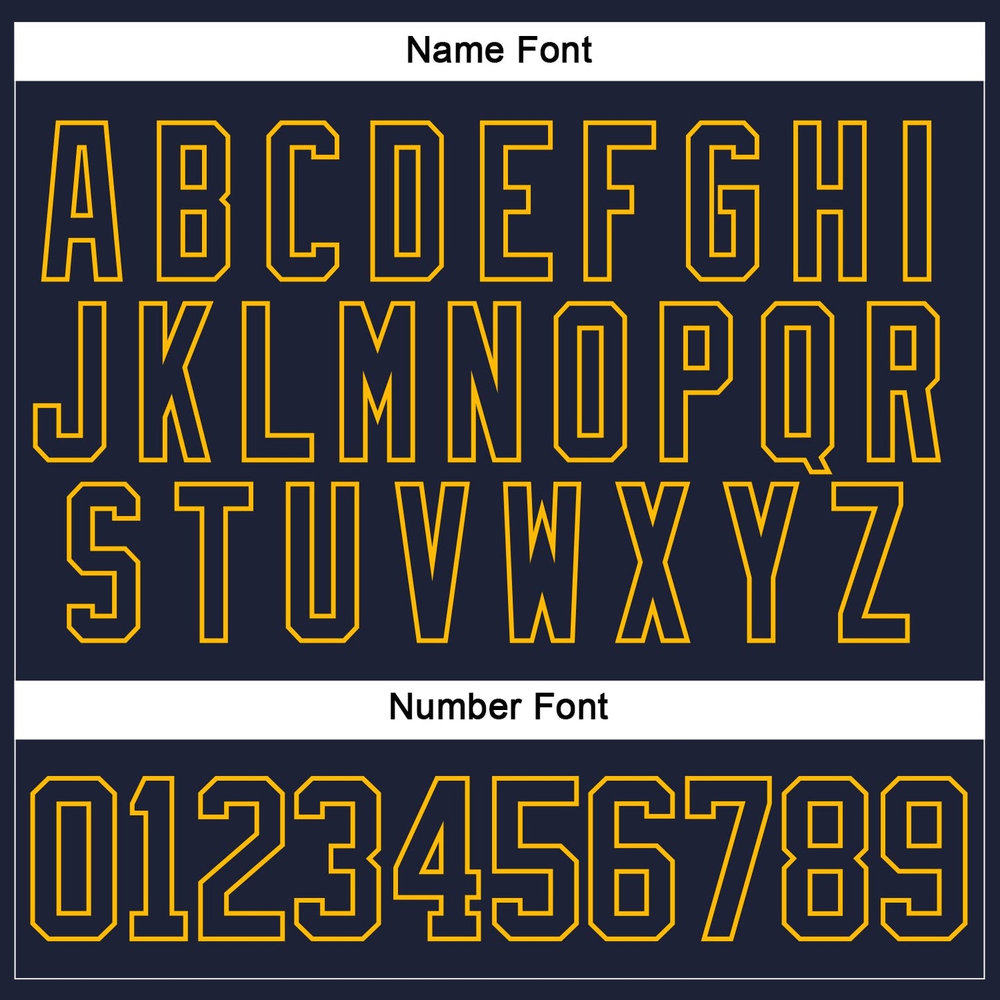 Custom Navy Gold Plaid Hockey Jersey