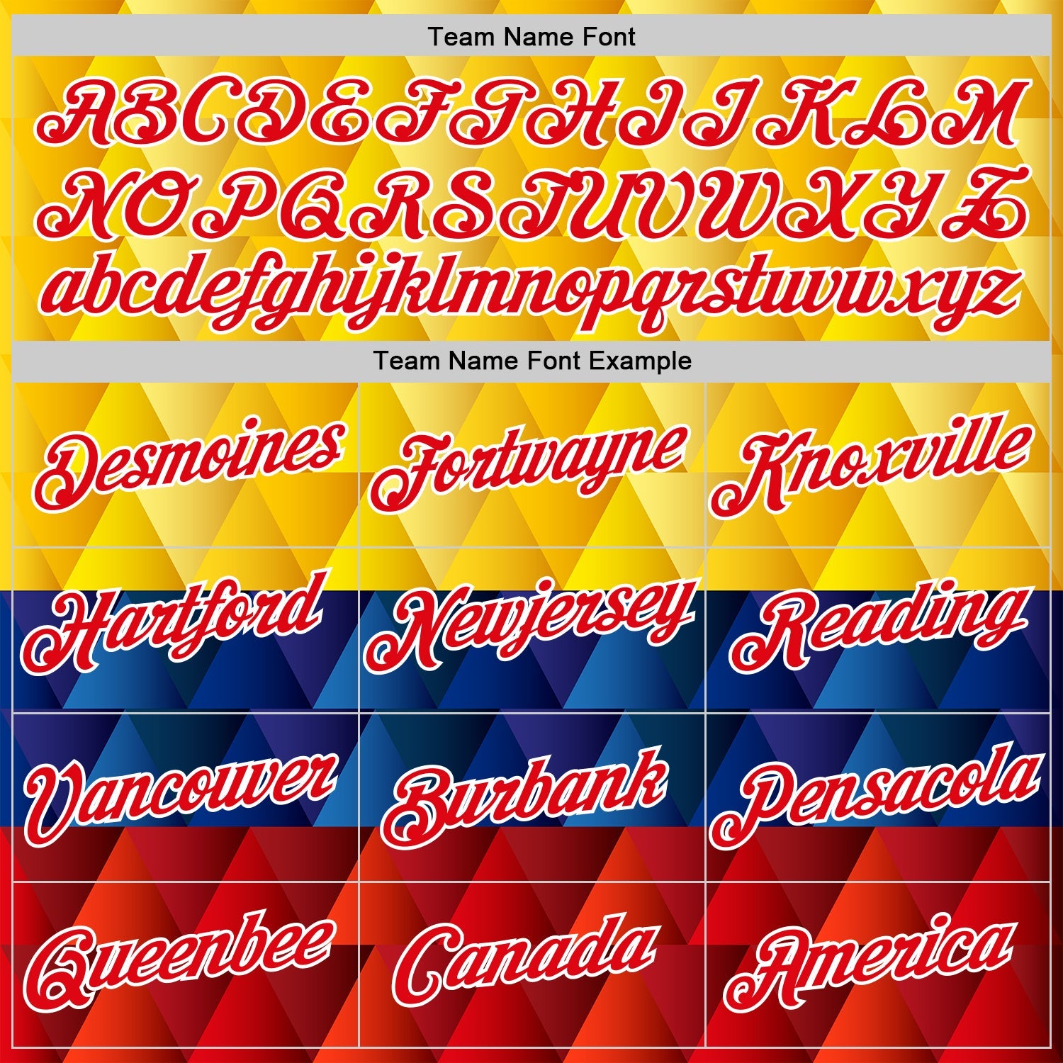 Custom Yellow Red Blue-White Colombia Geometric Performance T-Shirt