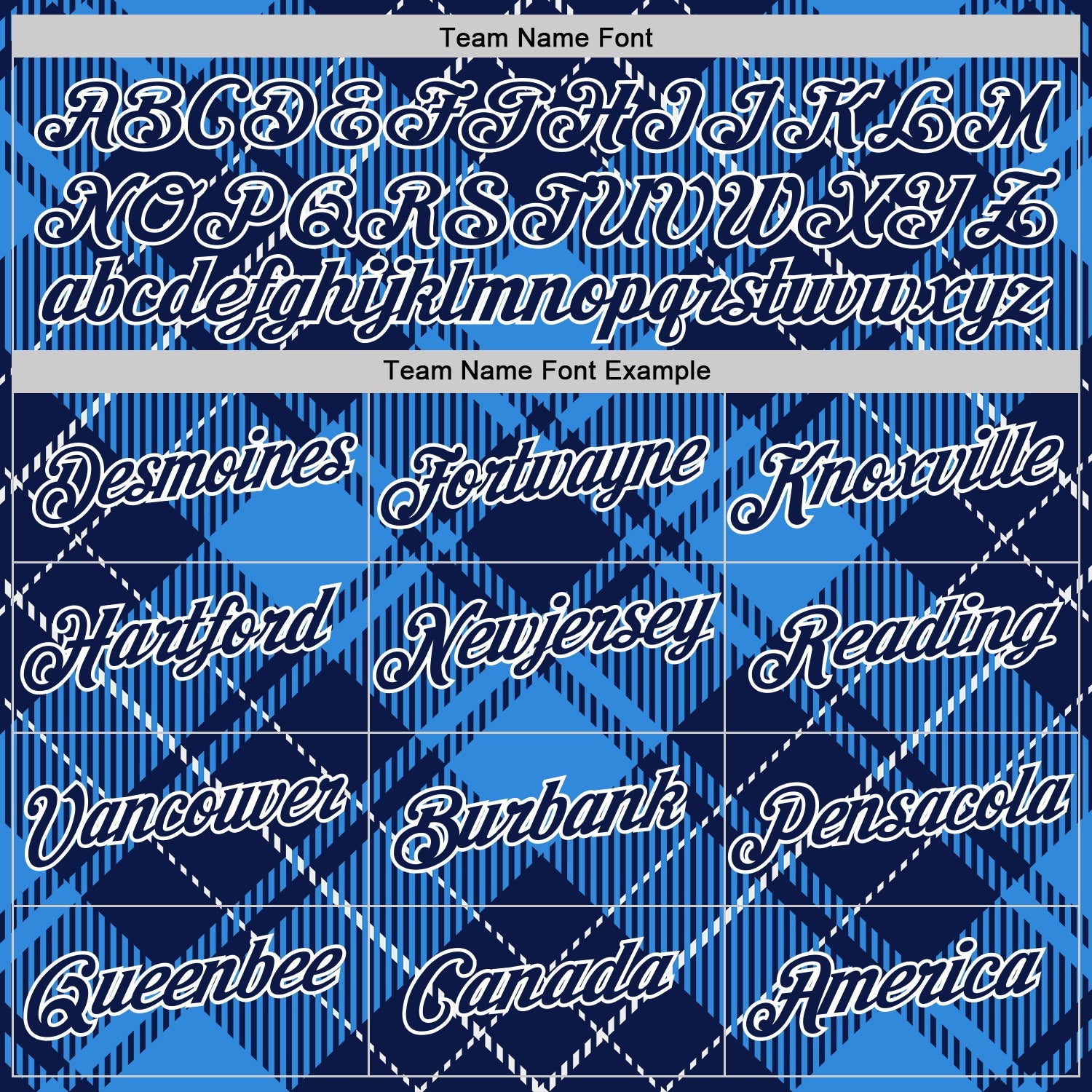 Custom Navy White-Powder Blue Scotland Plaid Performance T-Shirt