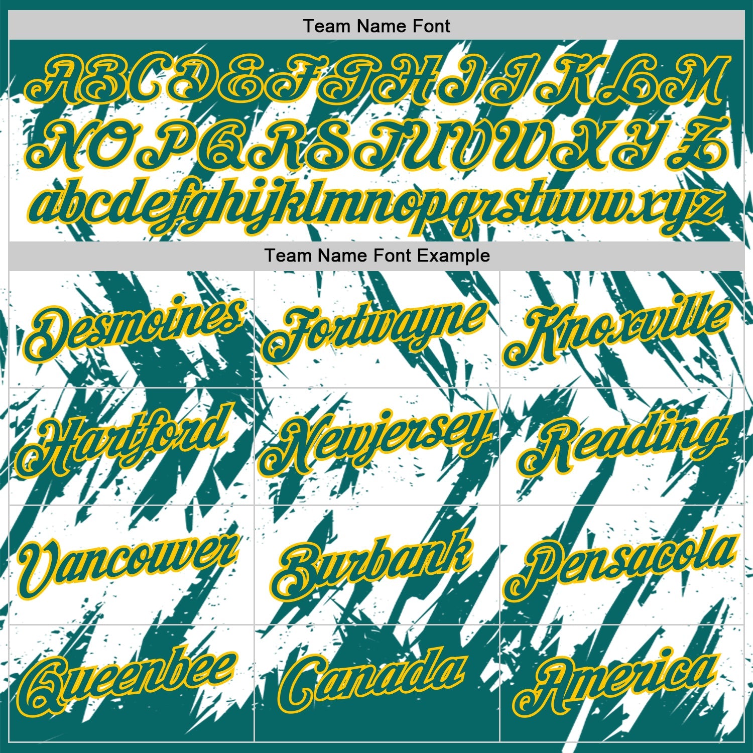 Custom Teal White-Yellow Torn Sharp Brush Stroke Splatter Performance T-Shirt