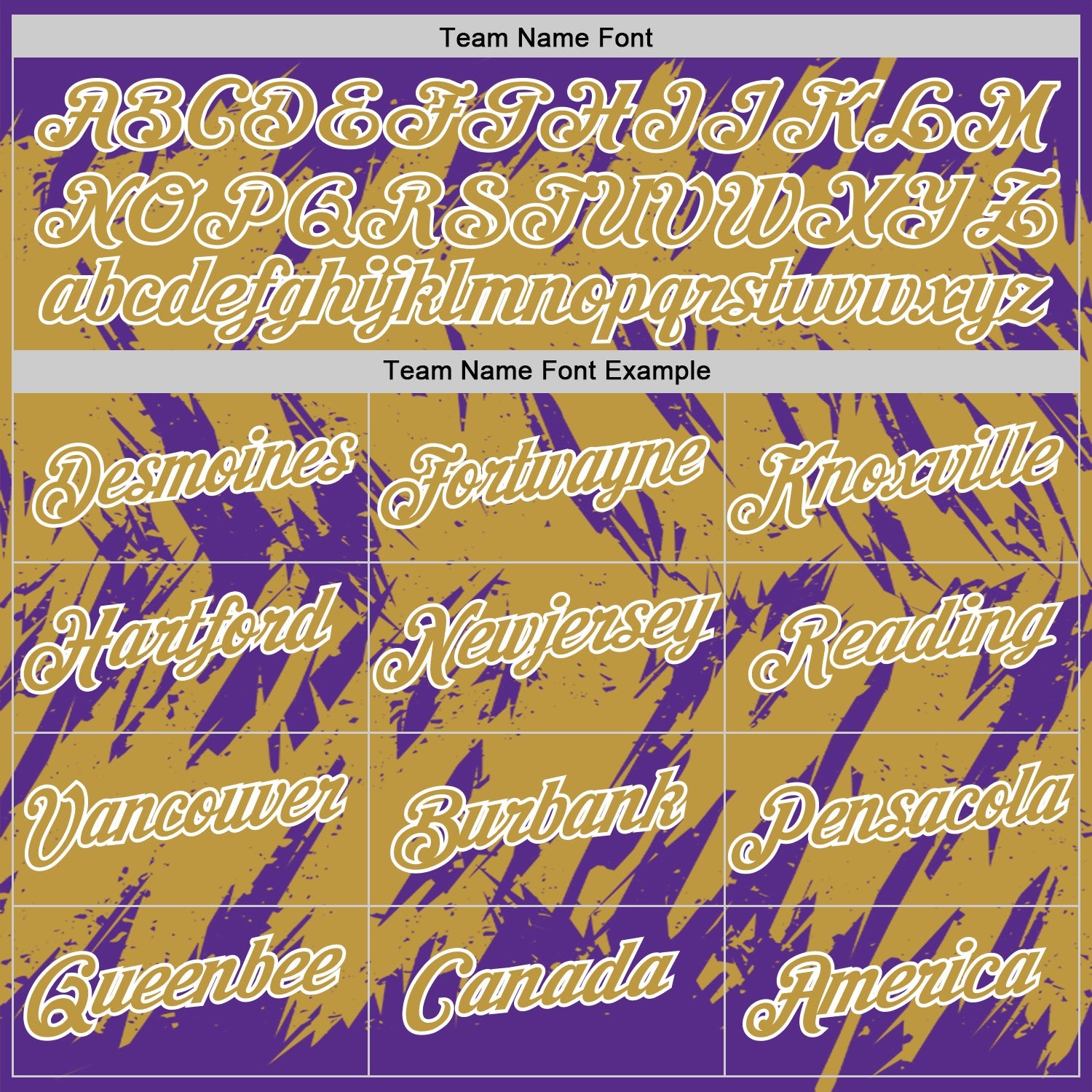 Custom Purple Old Gold-White Torn Sharp Brush Stroke Splatter Performance T-Shirt