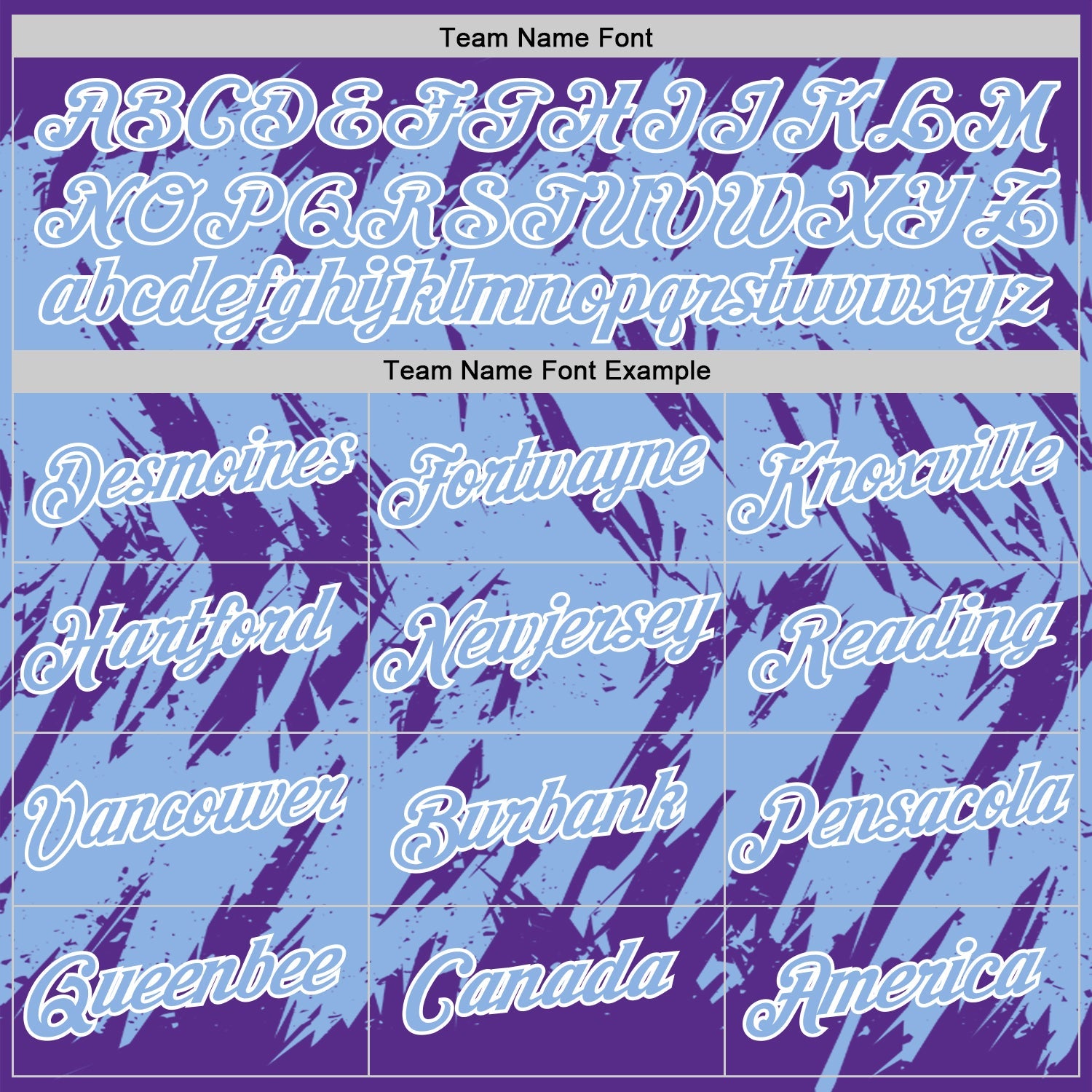Custom Purple Light Blue-White Torn Sharp Brush Stroke Splatter Performance T-Shirt