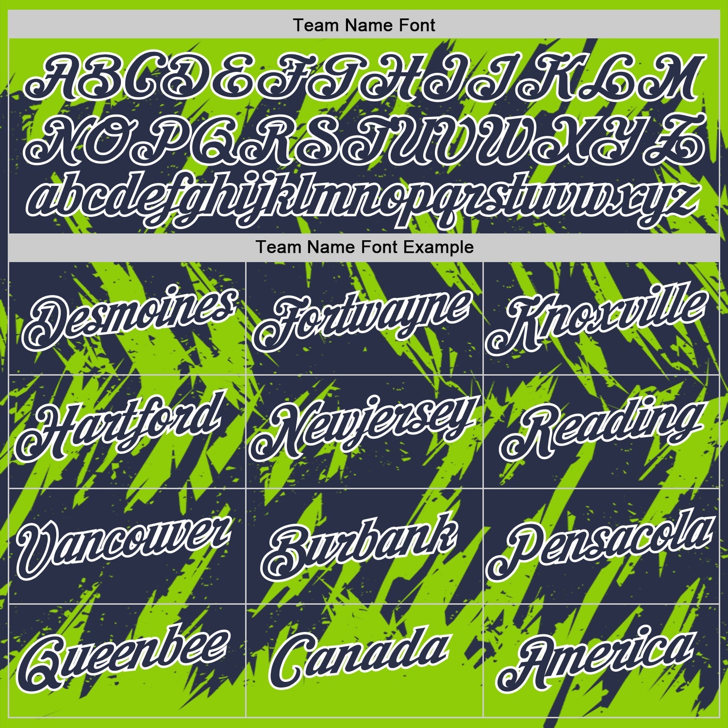 Custom Neon Green Navy-White Torn Sharp Brush Stroke Splatter Performance T-Shirt