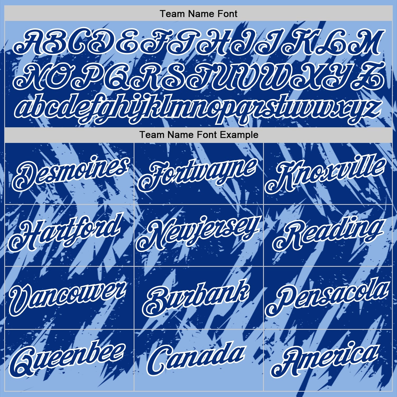 Custom Light Blue Royal-White Torn Sharp Brush Stroke Splatter Performance T-Shirt