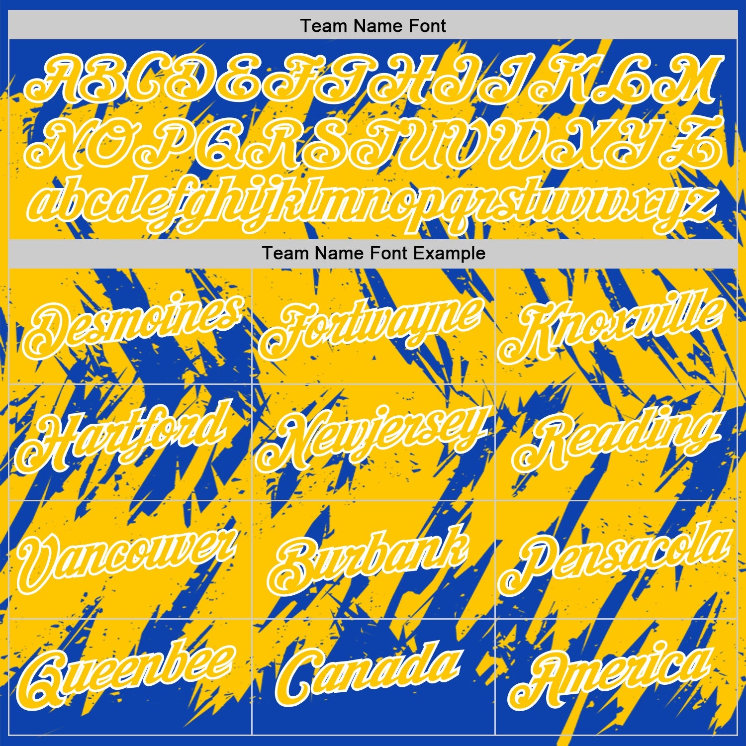 Custom Thunder Blue Yellow-White Torn Sharp Brush Stroke Splatter Performance T-Shirt