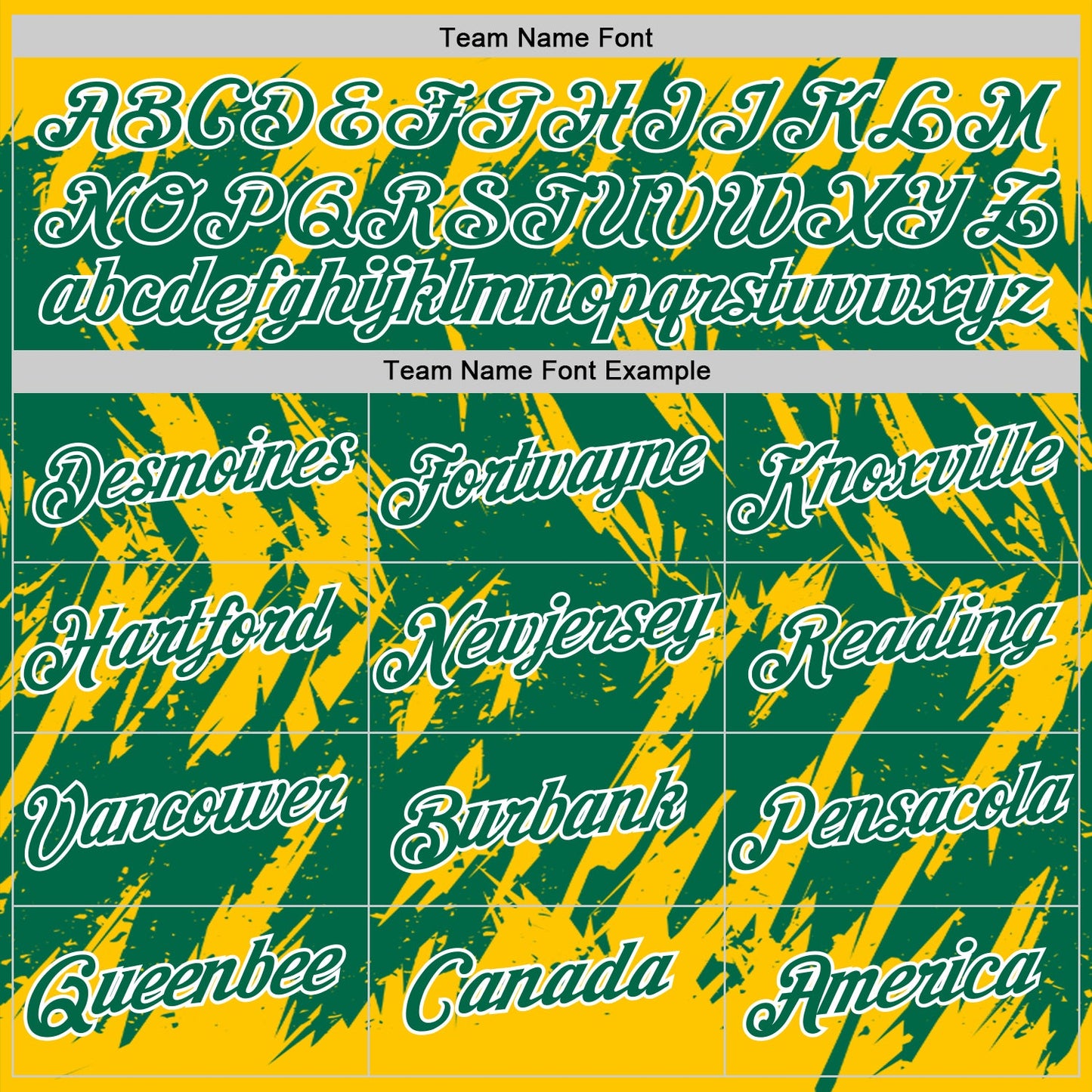 Custom Yellow Kelly Green-White Torn Sharp Brush Stroke Splatter Performance T-Shirt