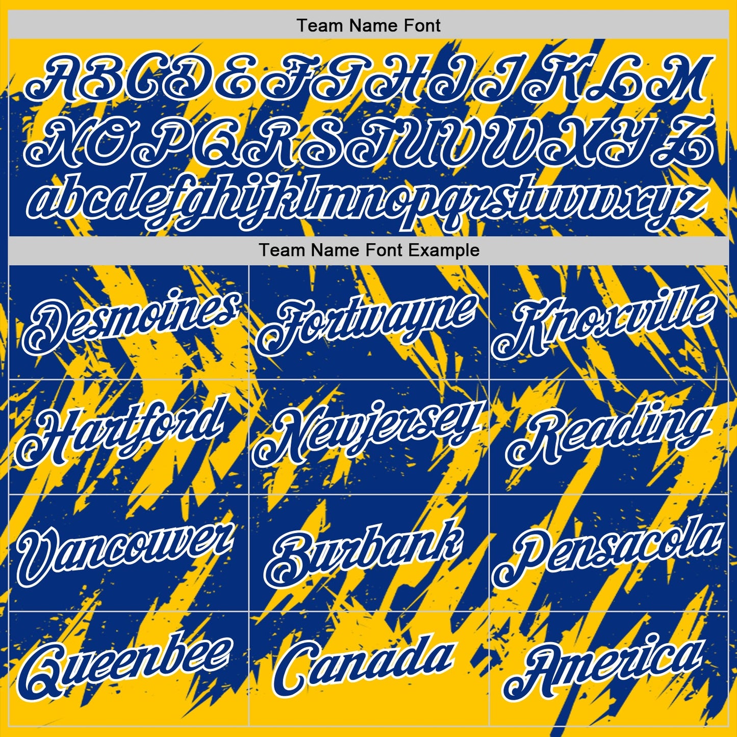 Custom Yellow Royal-White Torn Sharp Brush Stroke Splatter Performance T-Shirt