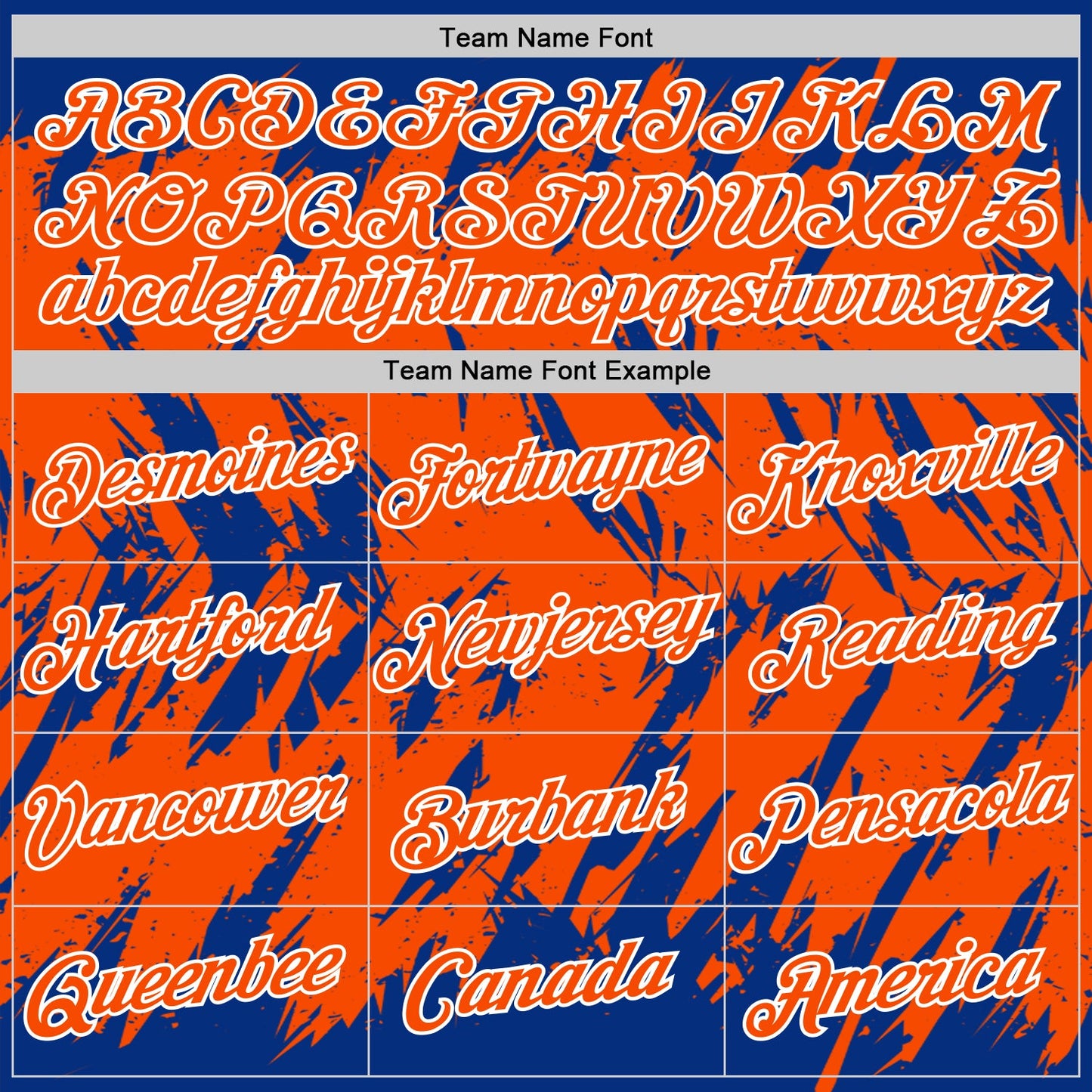 Custom Royal Orange-White Torn Sharp Brush Stroke Splatter Performance T-Shirt