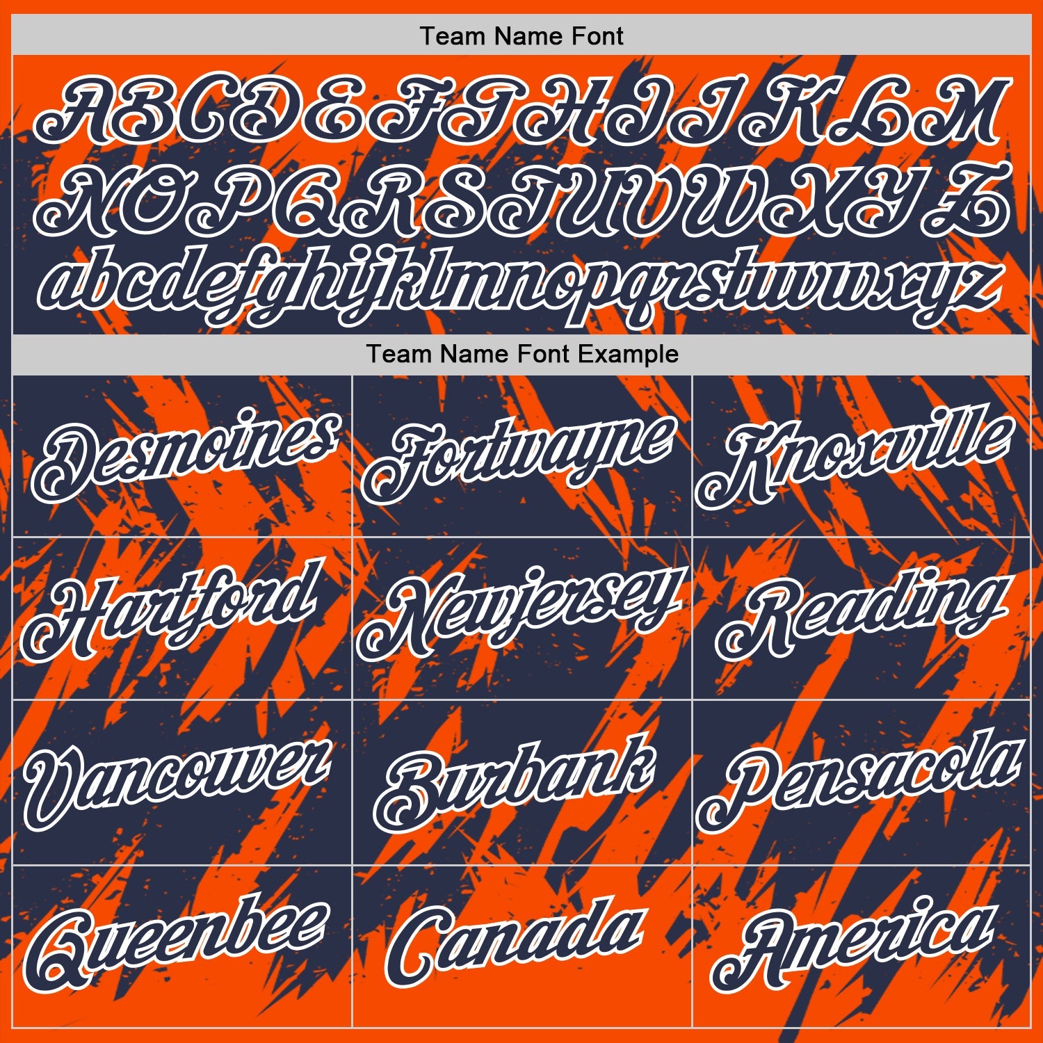 Custom Orange Navy-White Torn Sharp Brush Stroke Splatter Performance T-Shirt