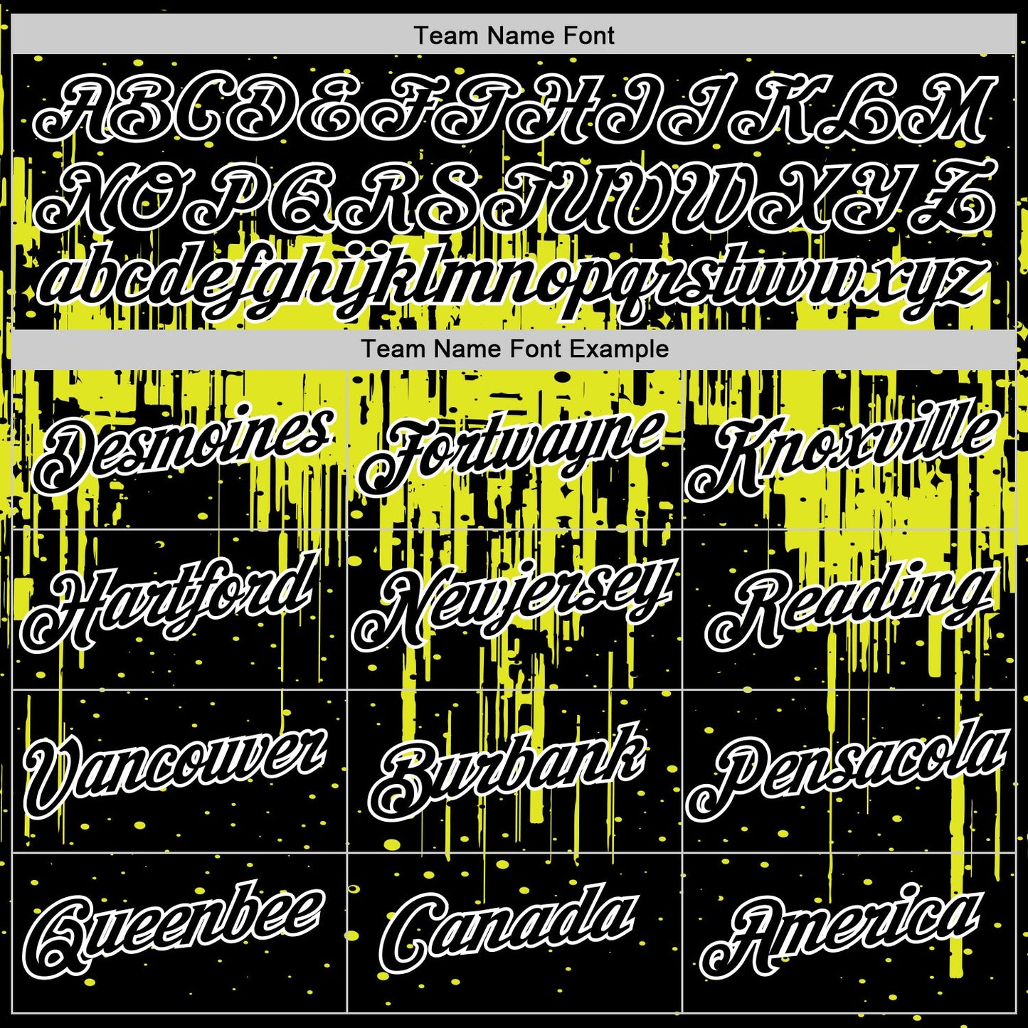 Custom Black Neon Yellow-White Dripping Splatter Paint Performance T-Shirt