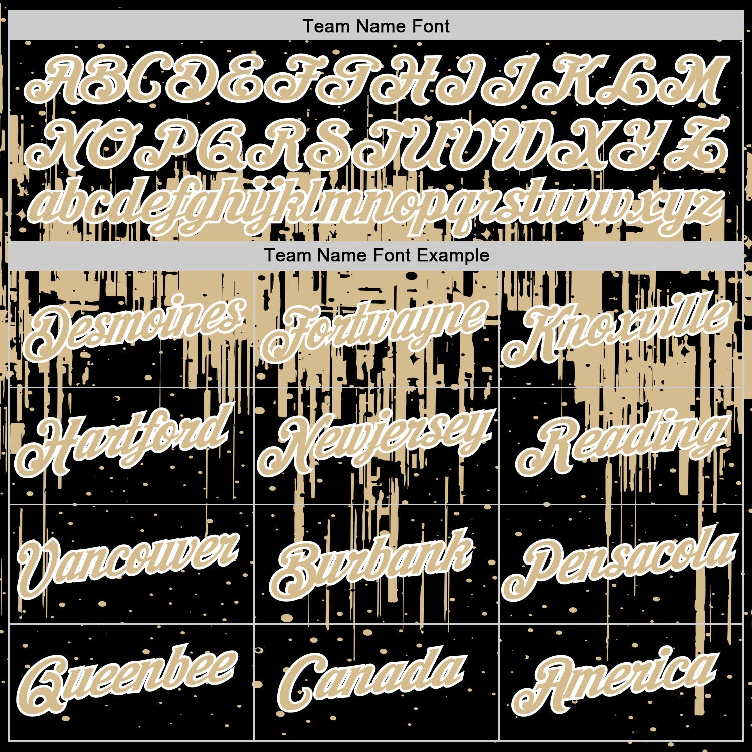 Custom Black Vegas Gold-White Dripping Splatter Paint Performance T-Shirt