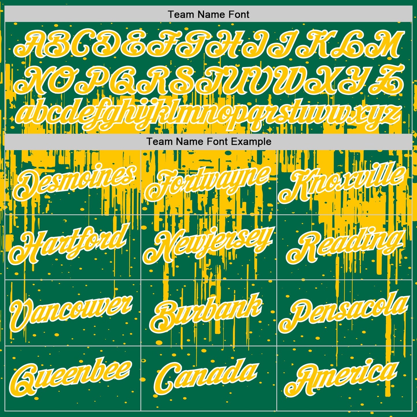 Custom Kelly Green Yellow-White Dripping Splatter Paint Performance T-Shirt