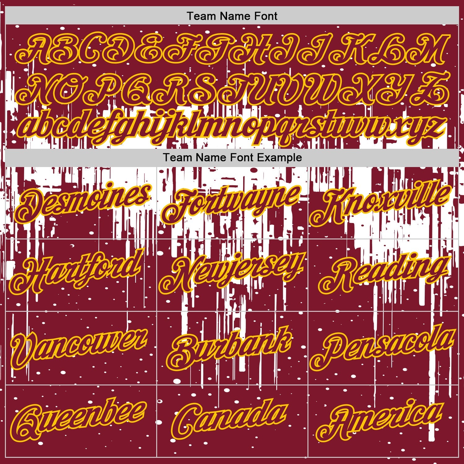 Custom Crimson White-Yellow Dripping Splatter Paint Performance T-Shirt