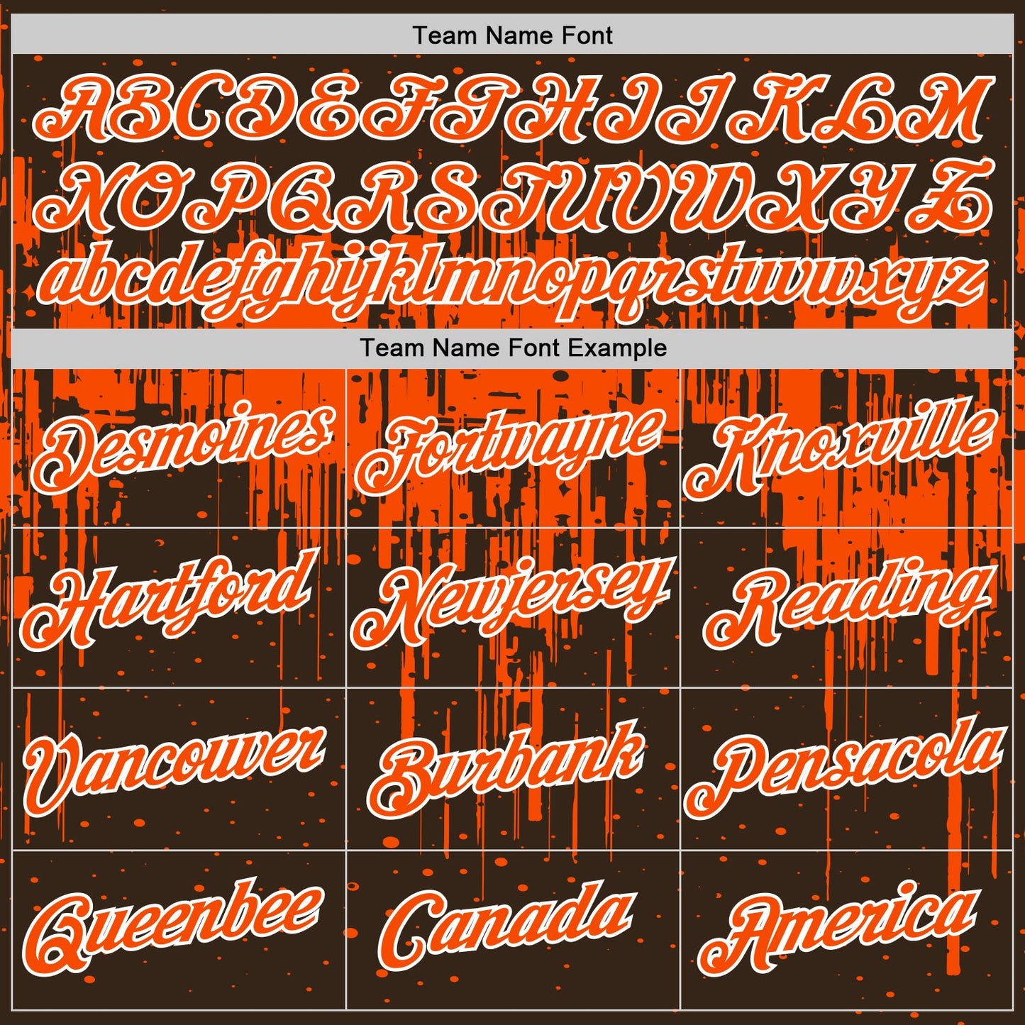 Custom Brown Orange-White Dripping Splatter Paint Performance T-Shirt