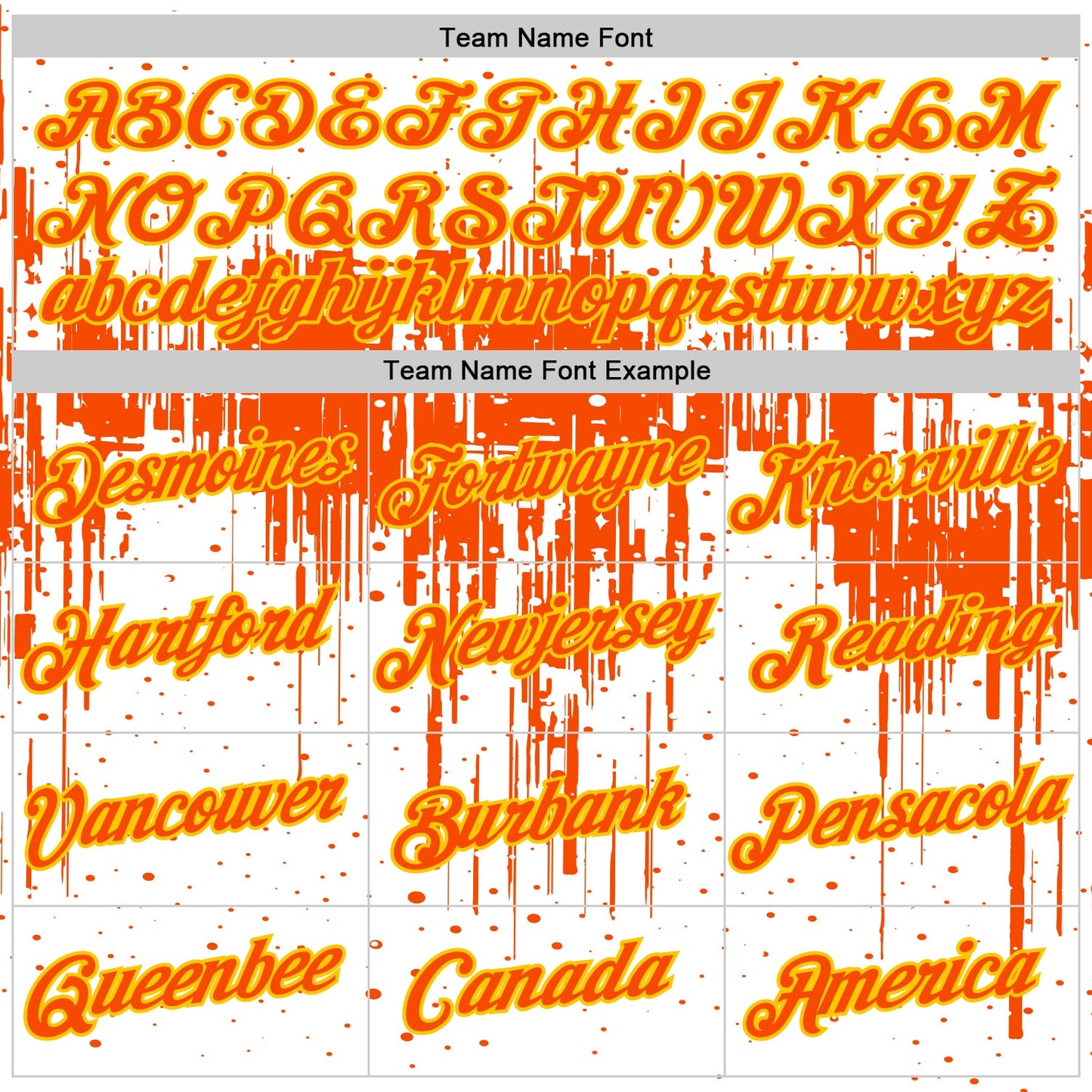 Custom White Orange-Yellow Dripping Splatter Paint Performance T-Shirt