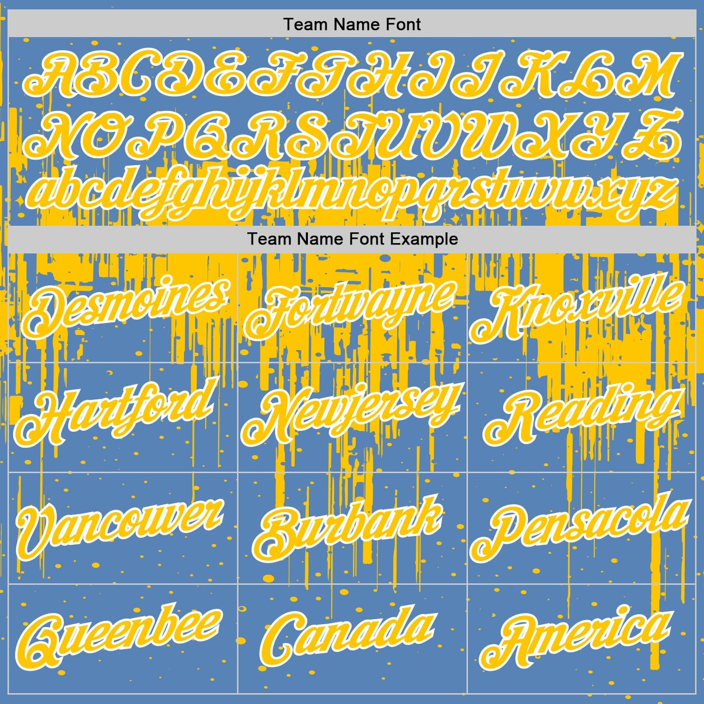 Custom Light Blue Yellow-White Dripping Splatter Paint Performance T-Shirt