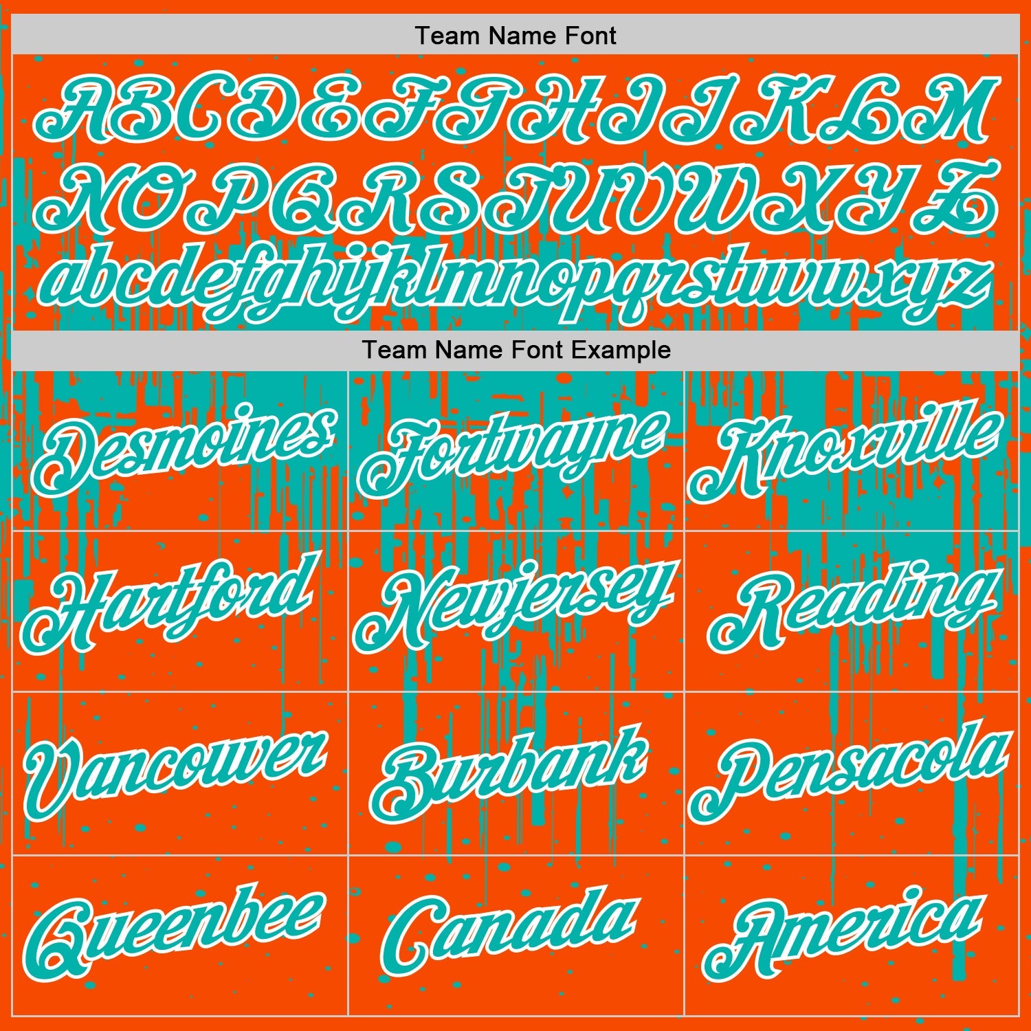 Custom Orange Aqua-White Dripping Splatter Paint Performance T-Shirt