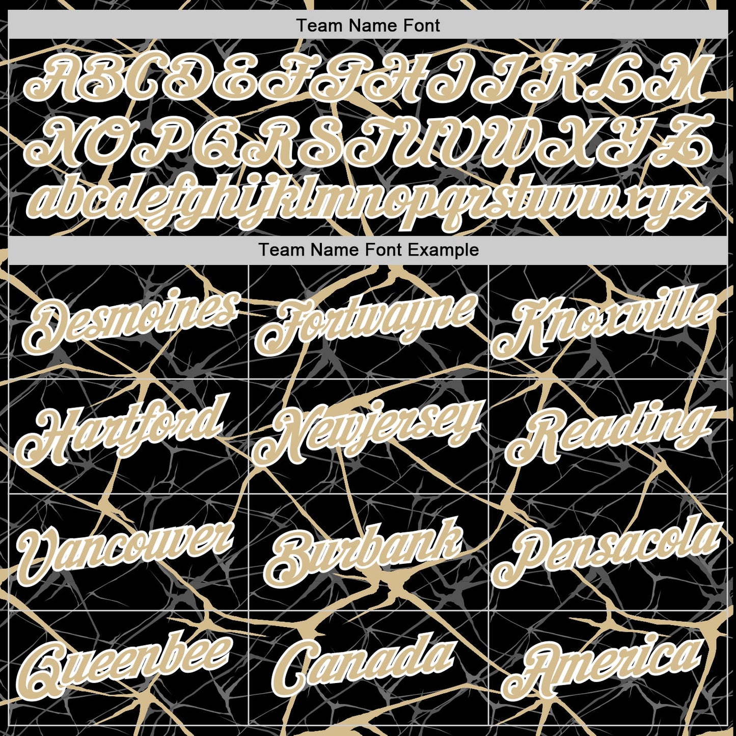 Custom Black Vegas Gold Gray-White Abstract Network Crackle Performance T-Shirt