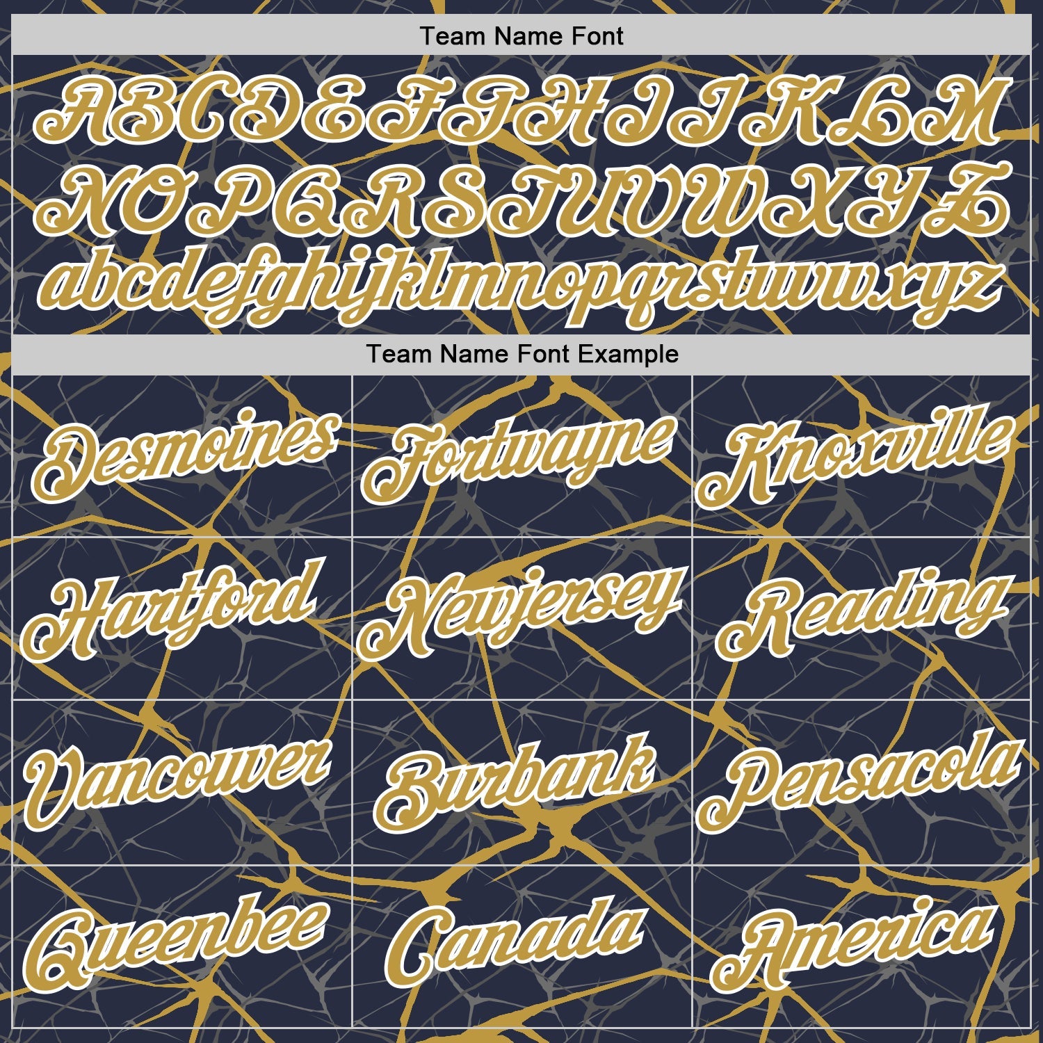 Custom Navy Old Gold Gray-White Abstract Network Crackle Performance T-Shirt