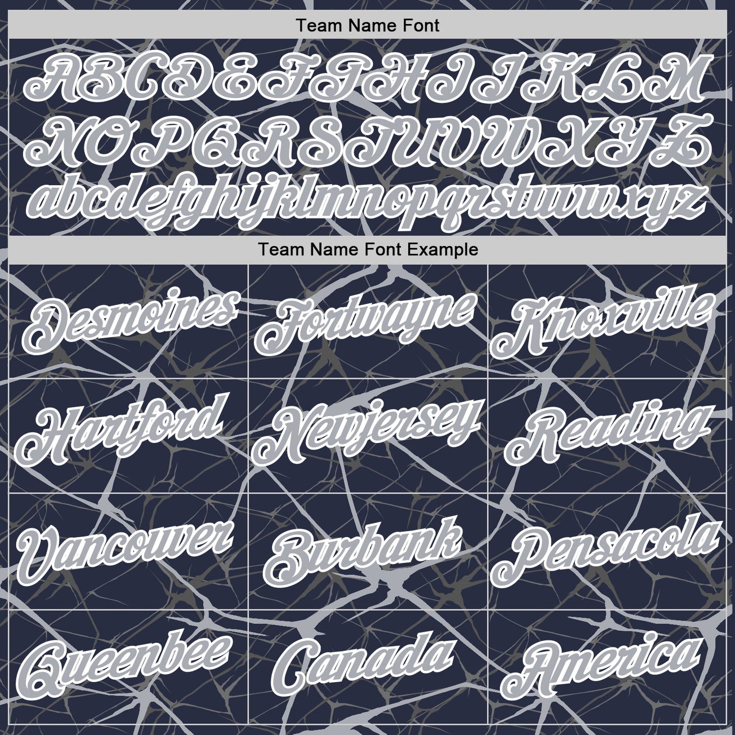 Custom Navy Gray-White Abstract Network Crackle Performance T-Shirt