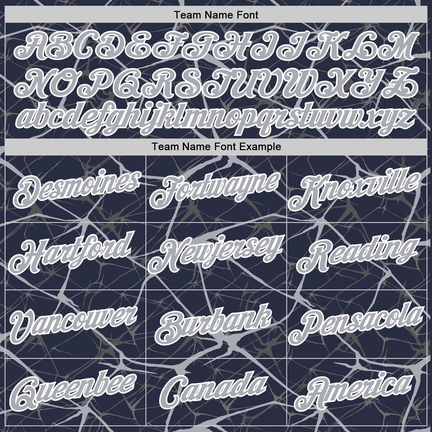 Custom Navy Gray-White Abstract Network Crackle Performance T-Shirt