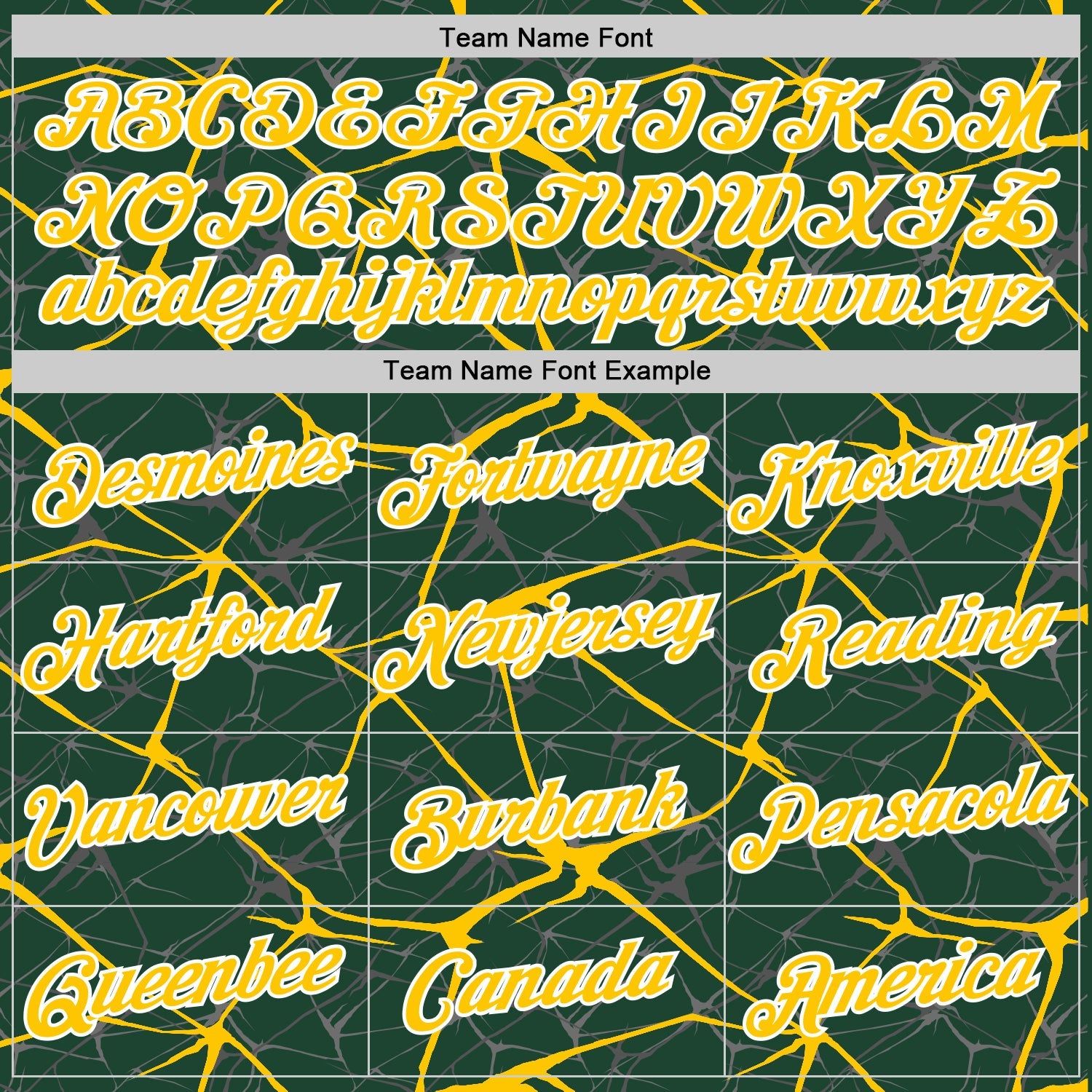 Custom Green Yellow Gray-White Abstract Network Crackle Performance T-Shirt