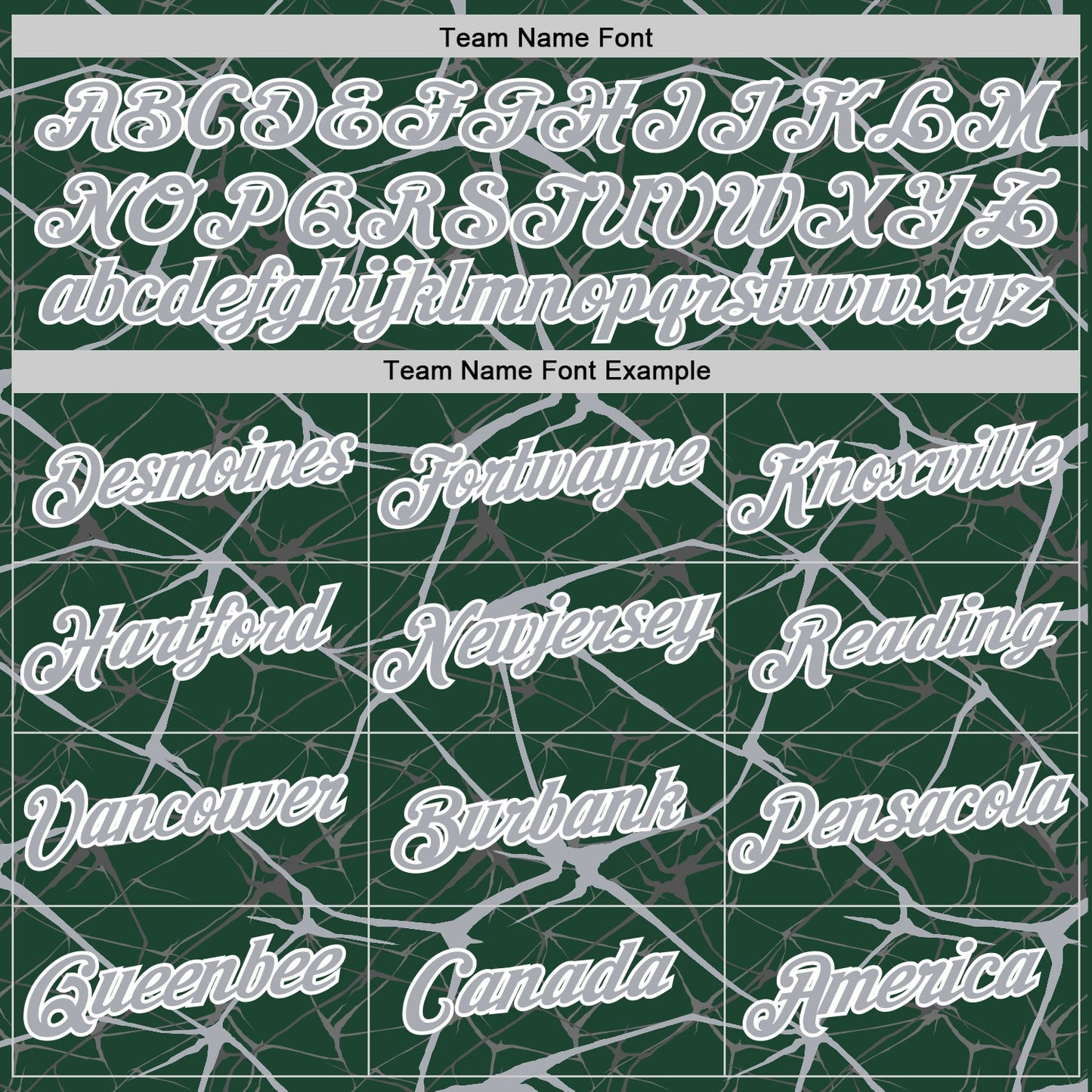 Custom Green Gray-White Abstract Network Crackle Performance T-Shirt