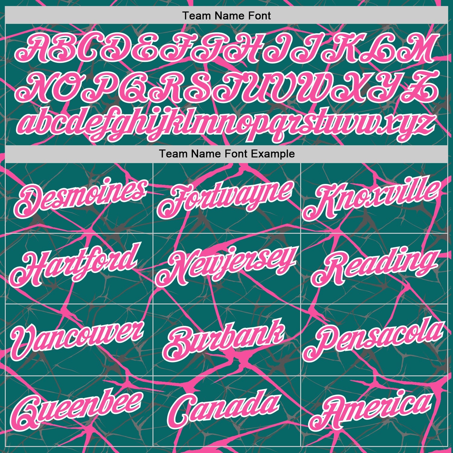 Custom Teal Pink Gray-White Abstract Network Crackle Performance T-Shirt