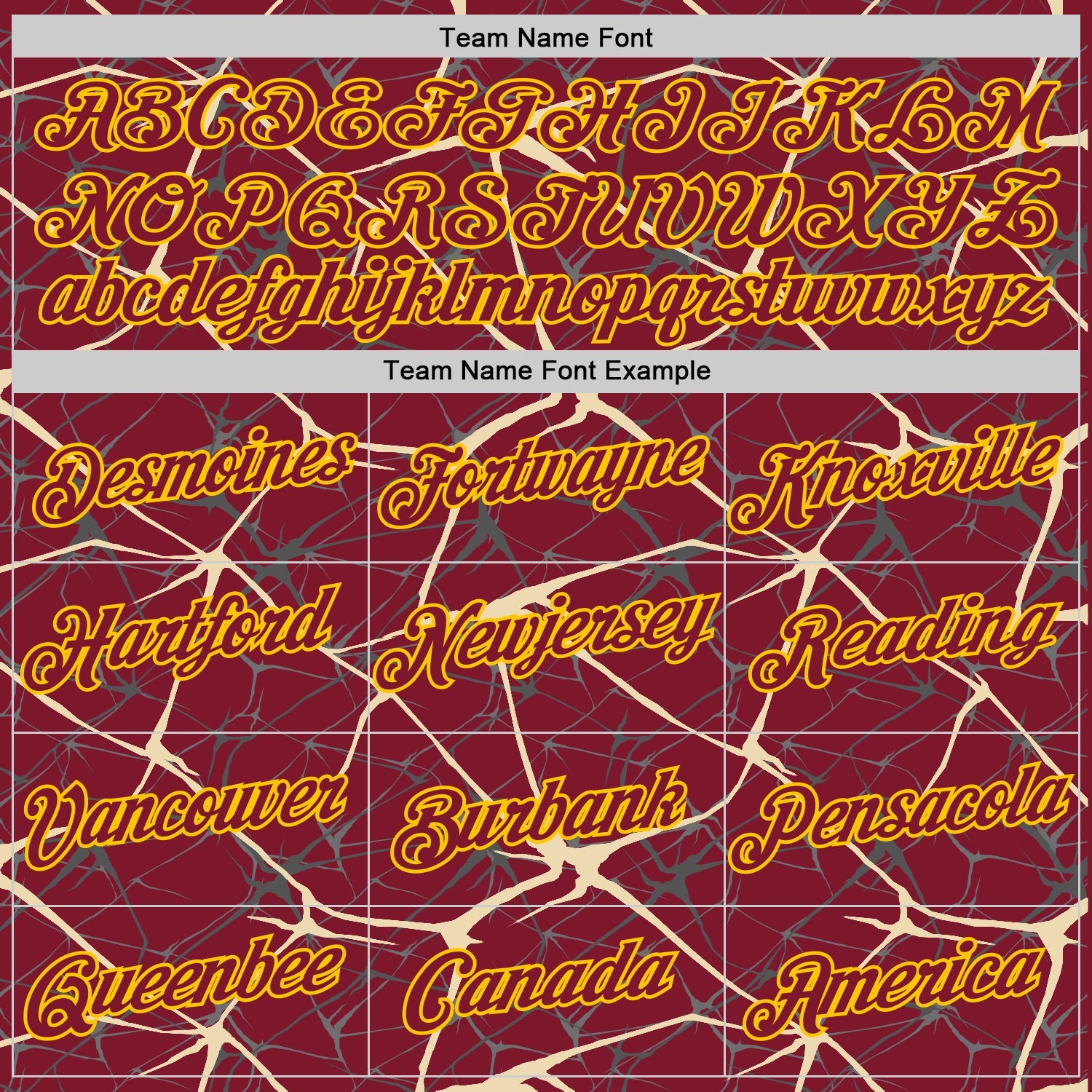 Custom Crimson Cream Gray-Yellow Abstract Network Crackle Performance T-Shirt