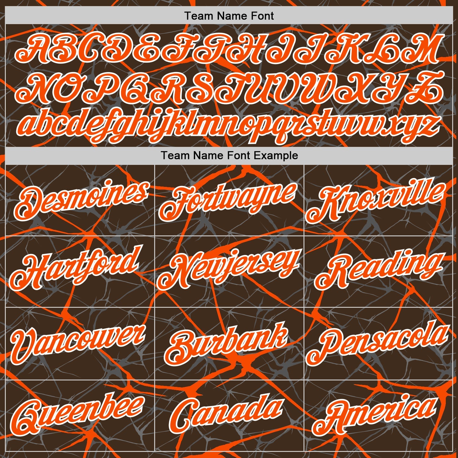 Custom Brown Orange Gray-White Abstract Network Crackle Performance T-Shirt