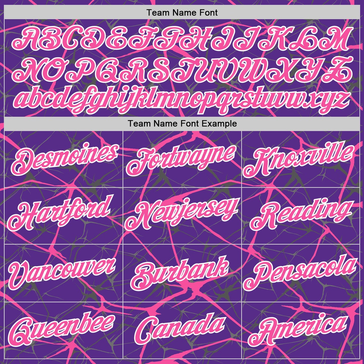 Custom Purple Pink Gray-White Abstract Network Crackle Performance T-Shirt