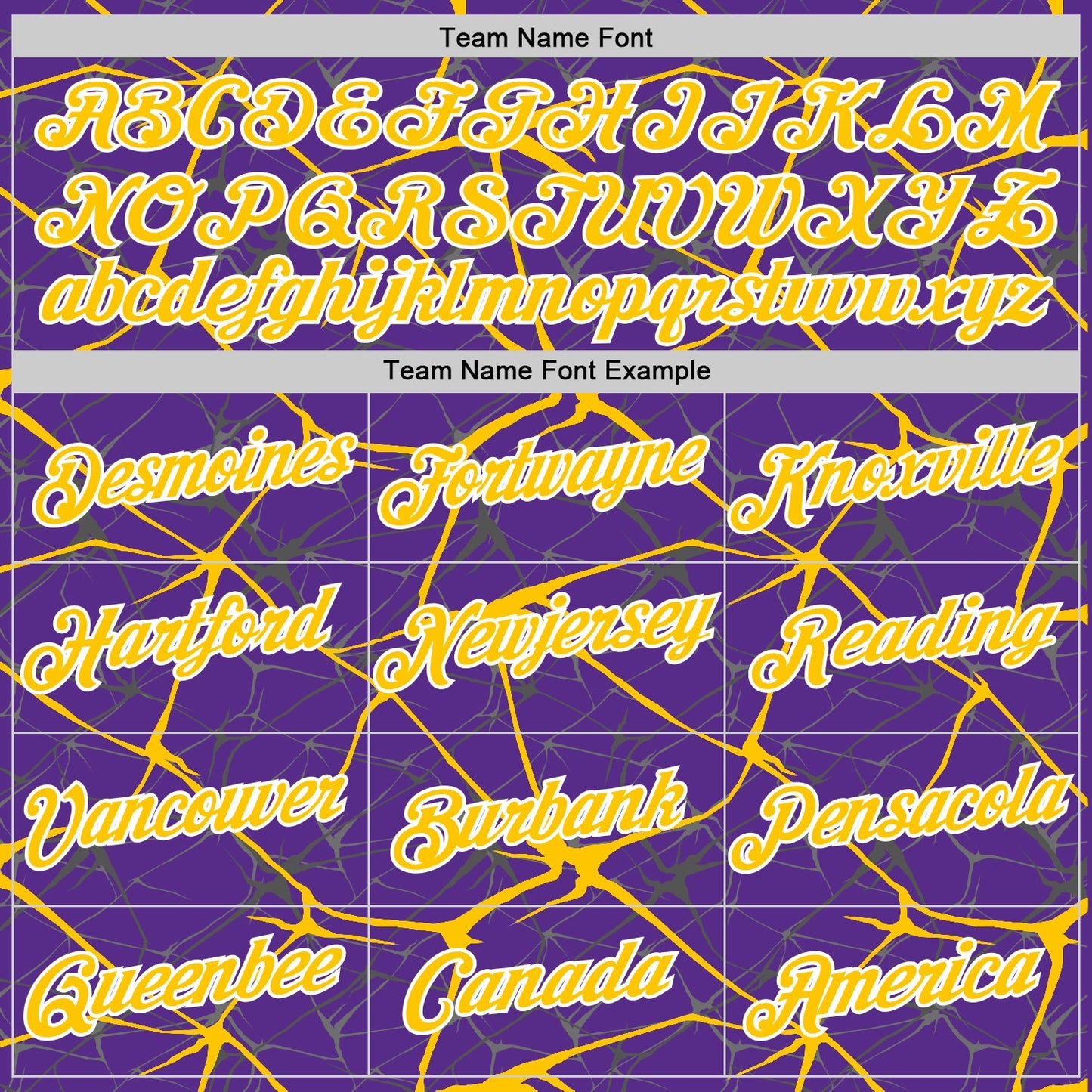 Custom Purple Yellow Gray-White Abstract Network Crackle Performance T-Shirt