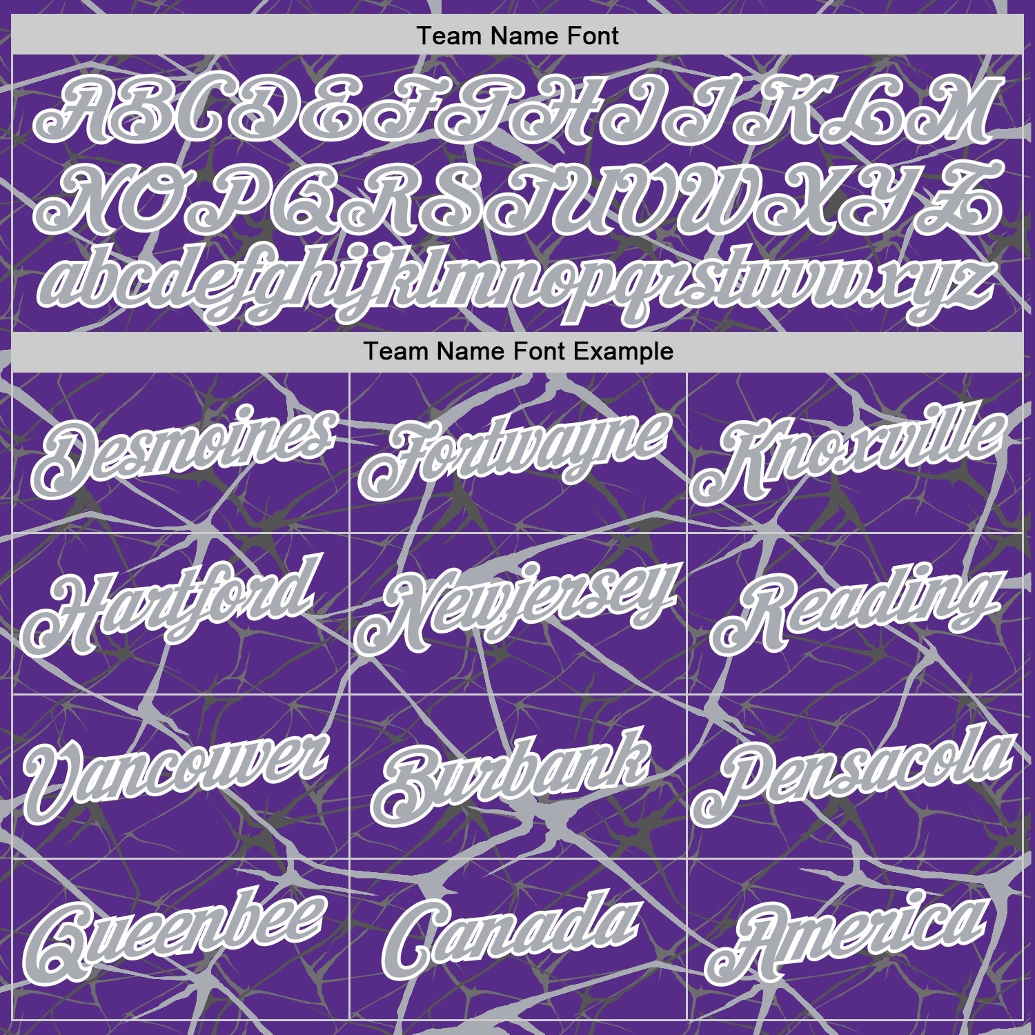 Custom Purple Gray-White Abstract Network Crackle Performance T-Shirt