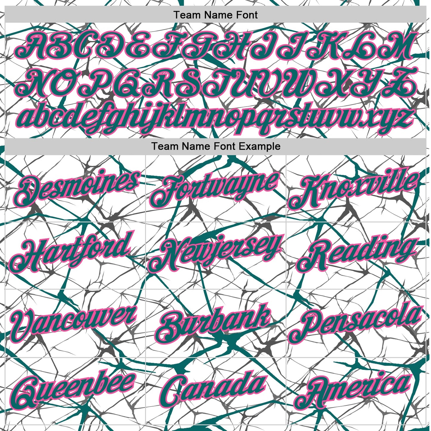 Custom White Teal Gray-Pink Abstract Network Crackle Performance T-Shirt