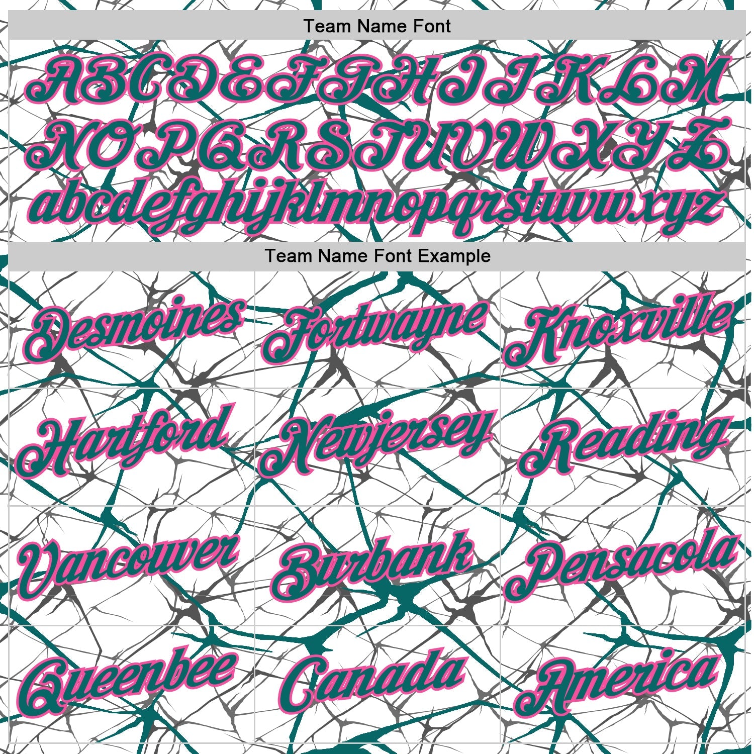 Custom White Teal Gray-Pink Abstract Network Crackle Performance T-Shirt