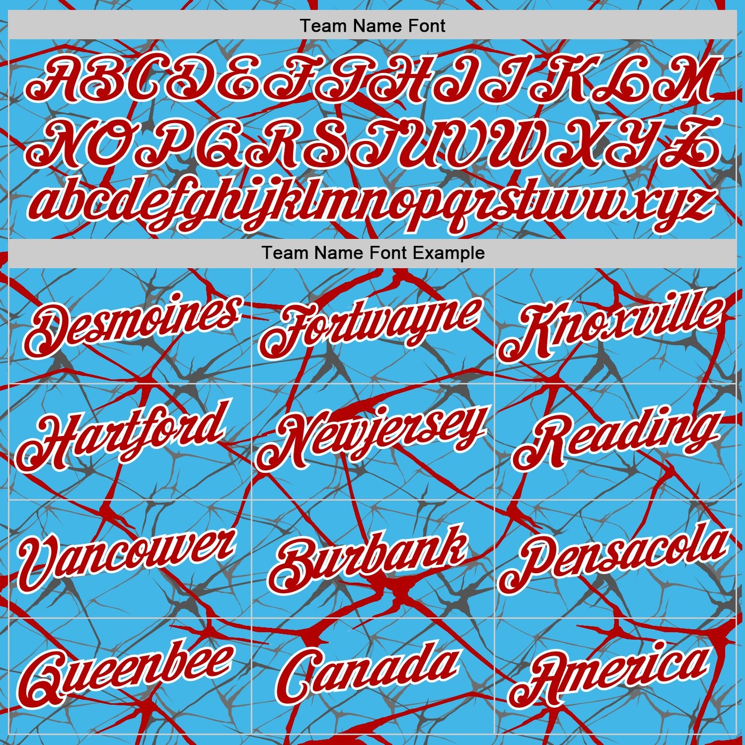 Custom Sky Blue Red Gray-White Abstract Network Crackle Performance T-Shirt