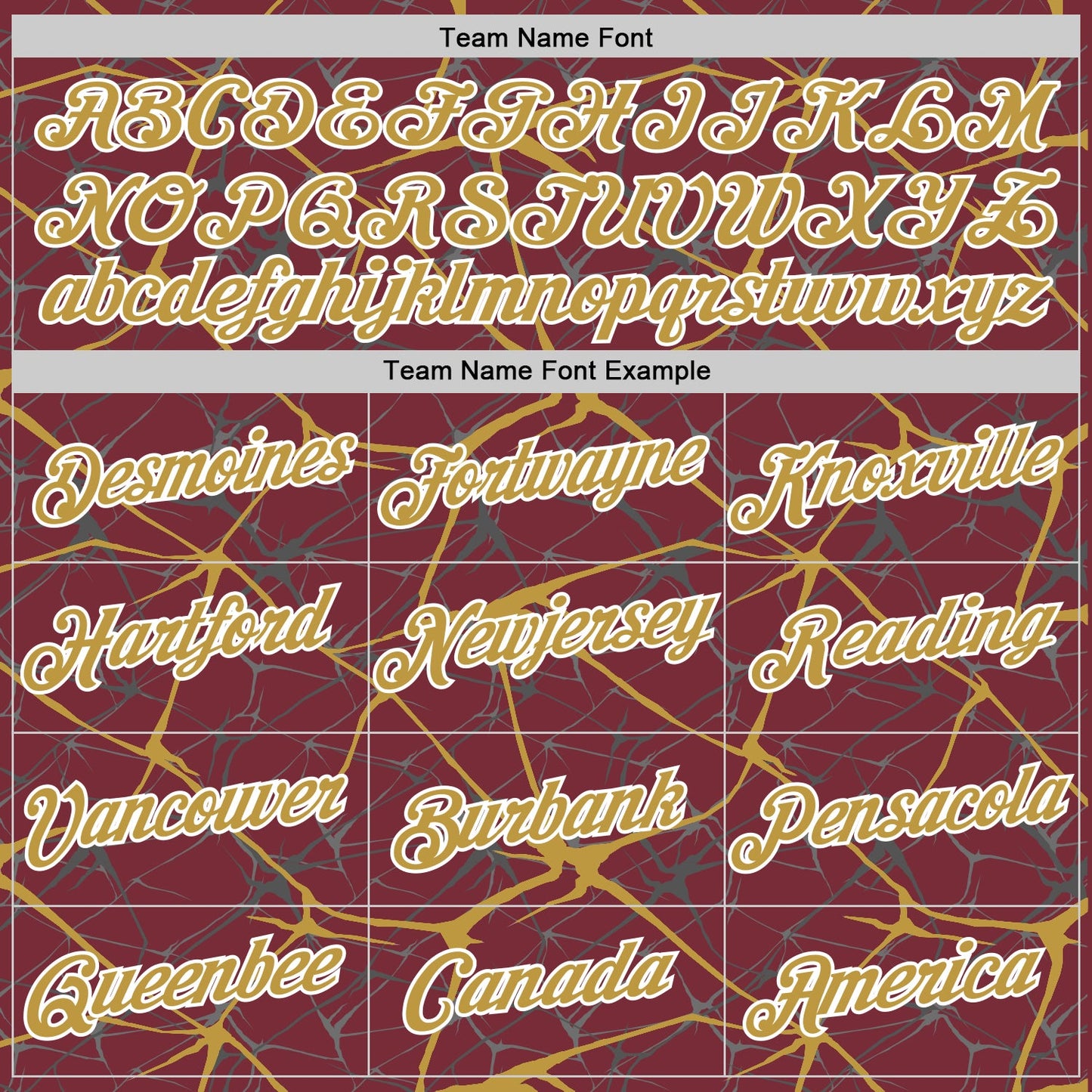 Custom Burgundy Old Gold Gray-White Abstract Network Crackle Performance T-Shirt