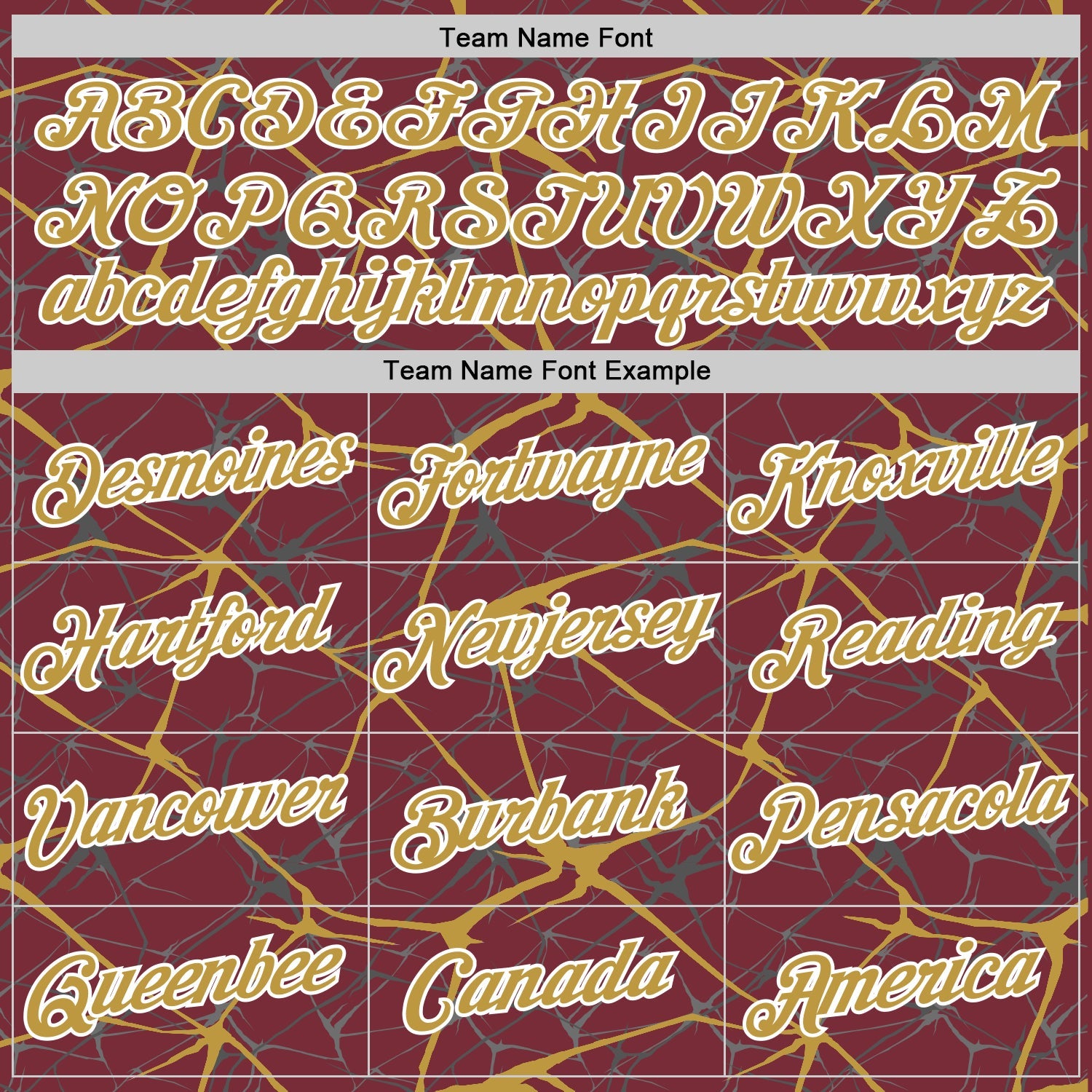 Custom Burgundy Old Gold Gray-White Abstract Network Crackle Performance T-Shirt