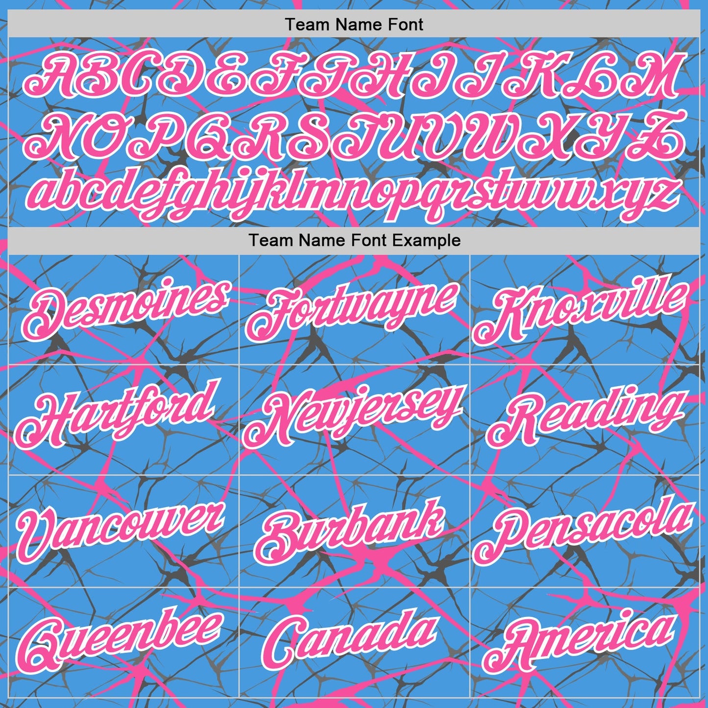 Custom Powder Blue Pink Gray-White Abstract Network Crackle Performance T-Shirt