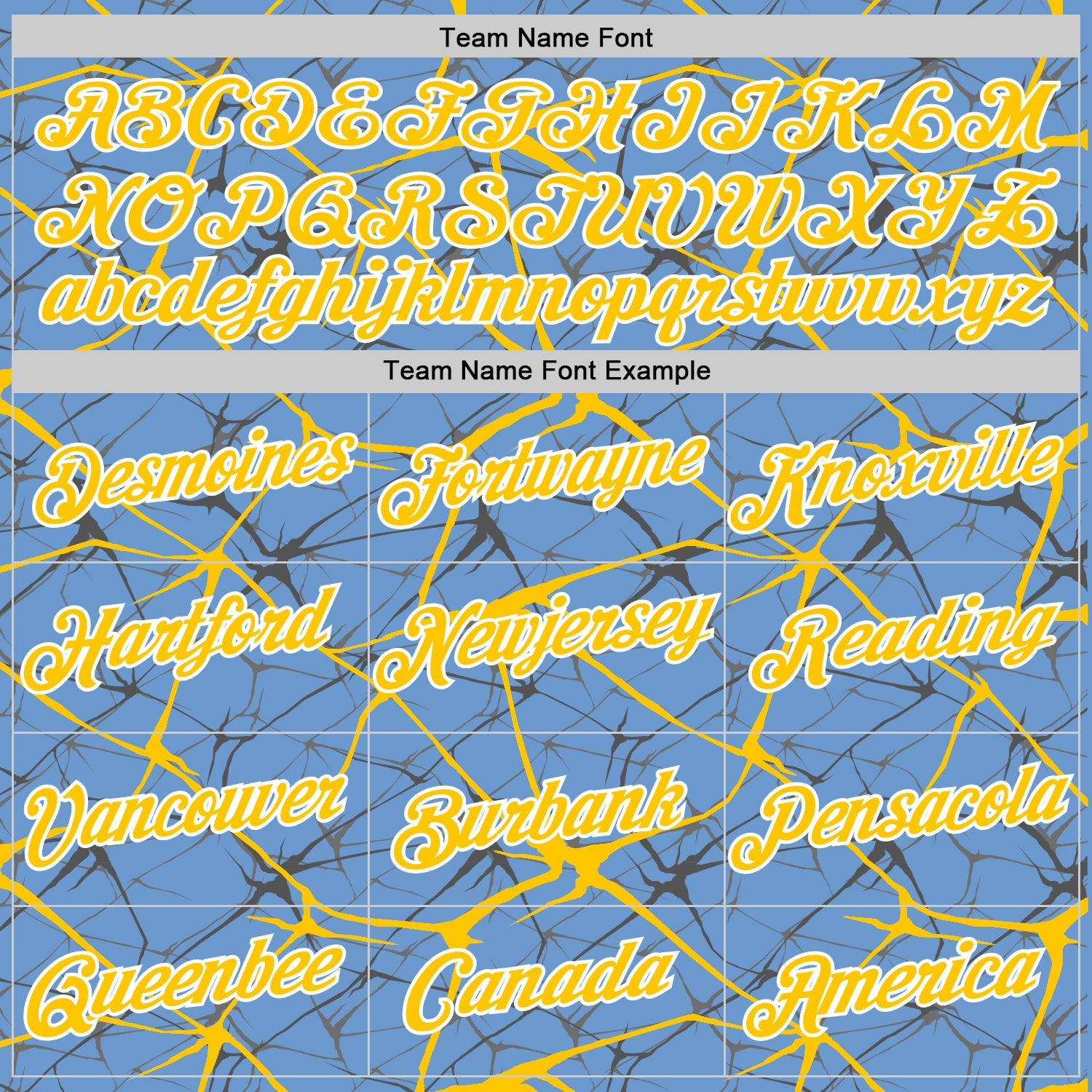 Custom Light Blue Yellow Gray-White Abstract Network Crackle Performance T-Shirt