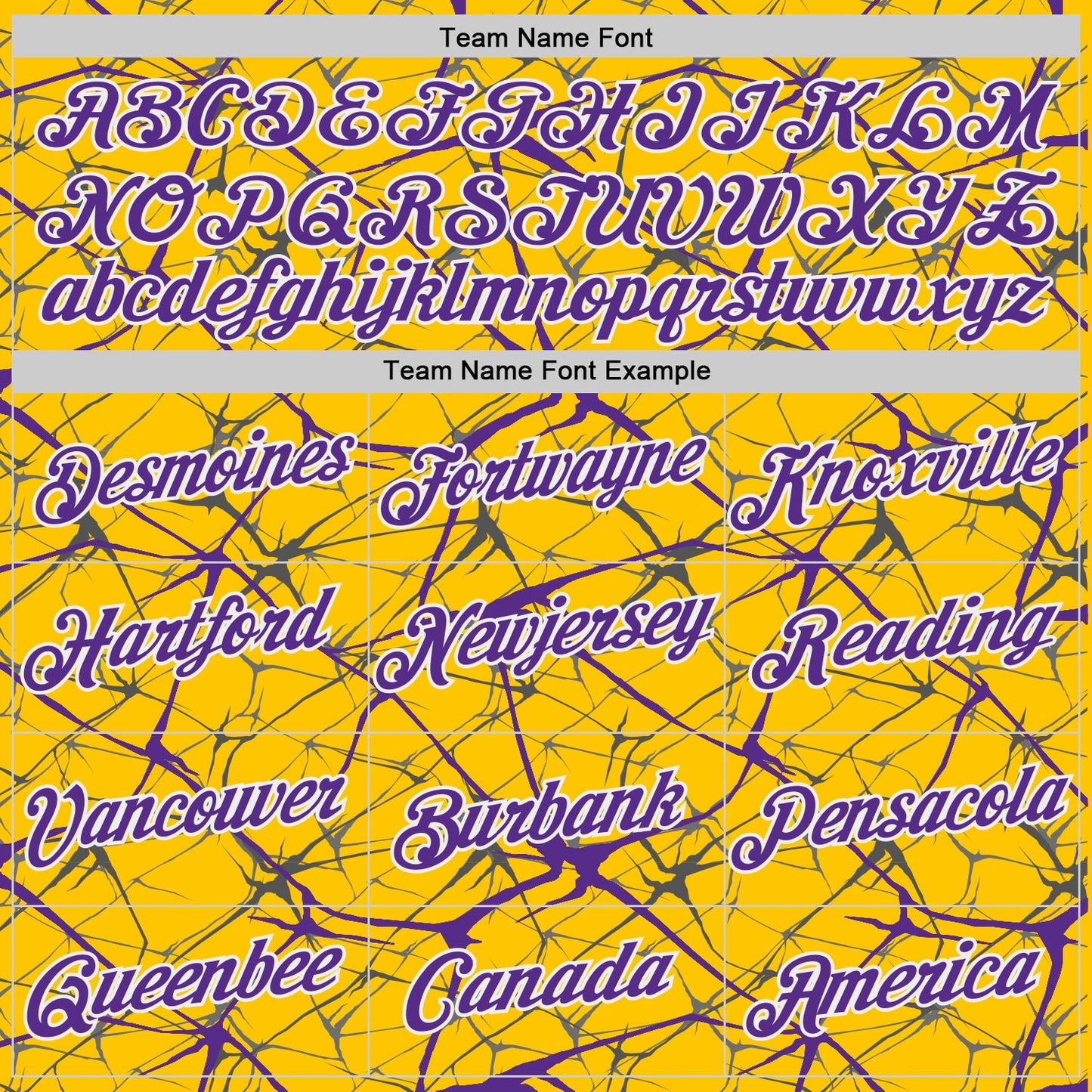 Custom Yellow Purple Gray-White Abstract Network Crackle Performance T-Shirt